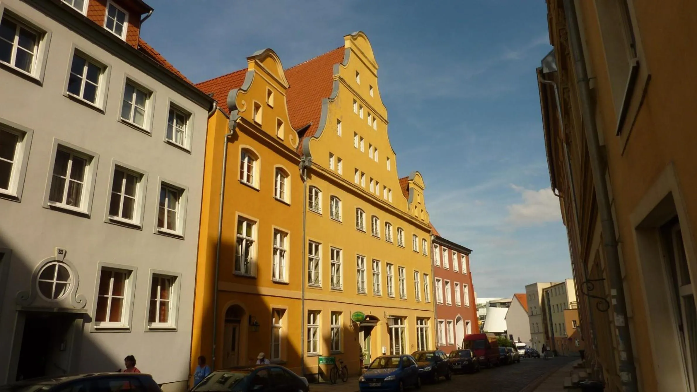 Facade/entrance in Altstadt Pension Hafenblick