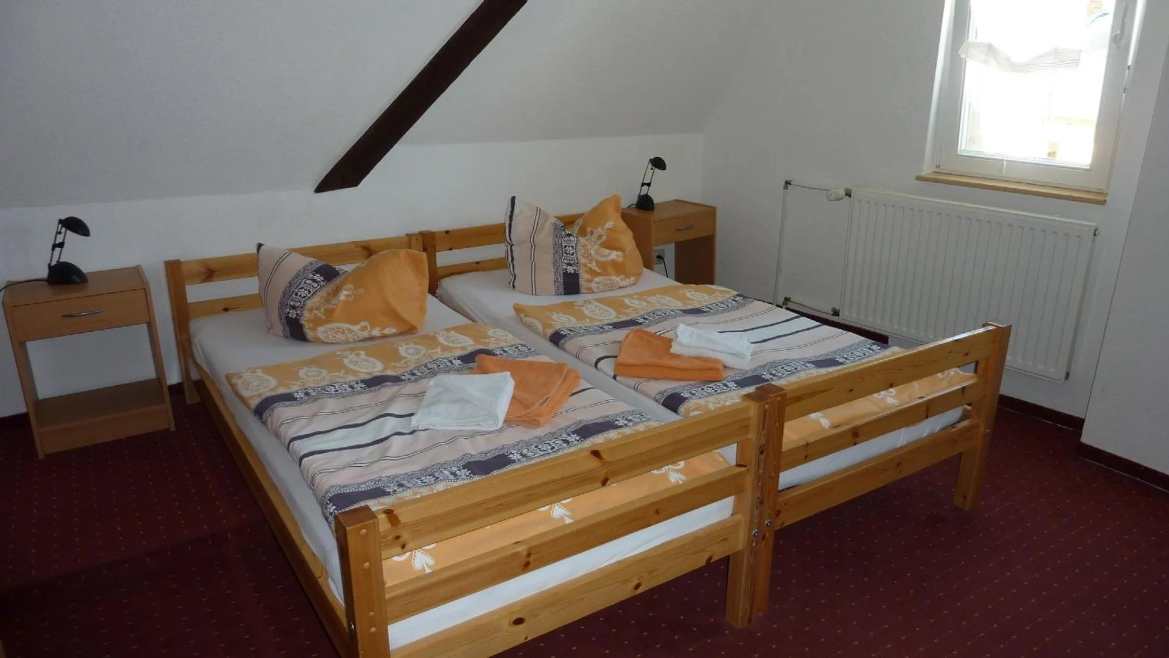 Bed in Altstadt Pension Hafenblick