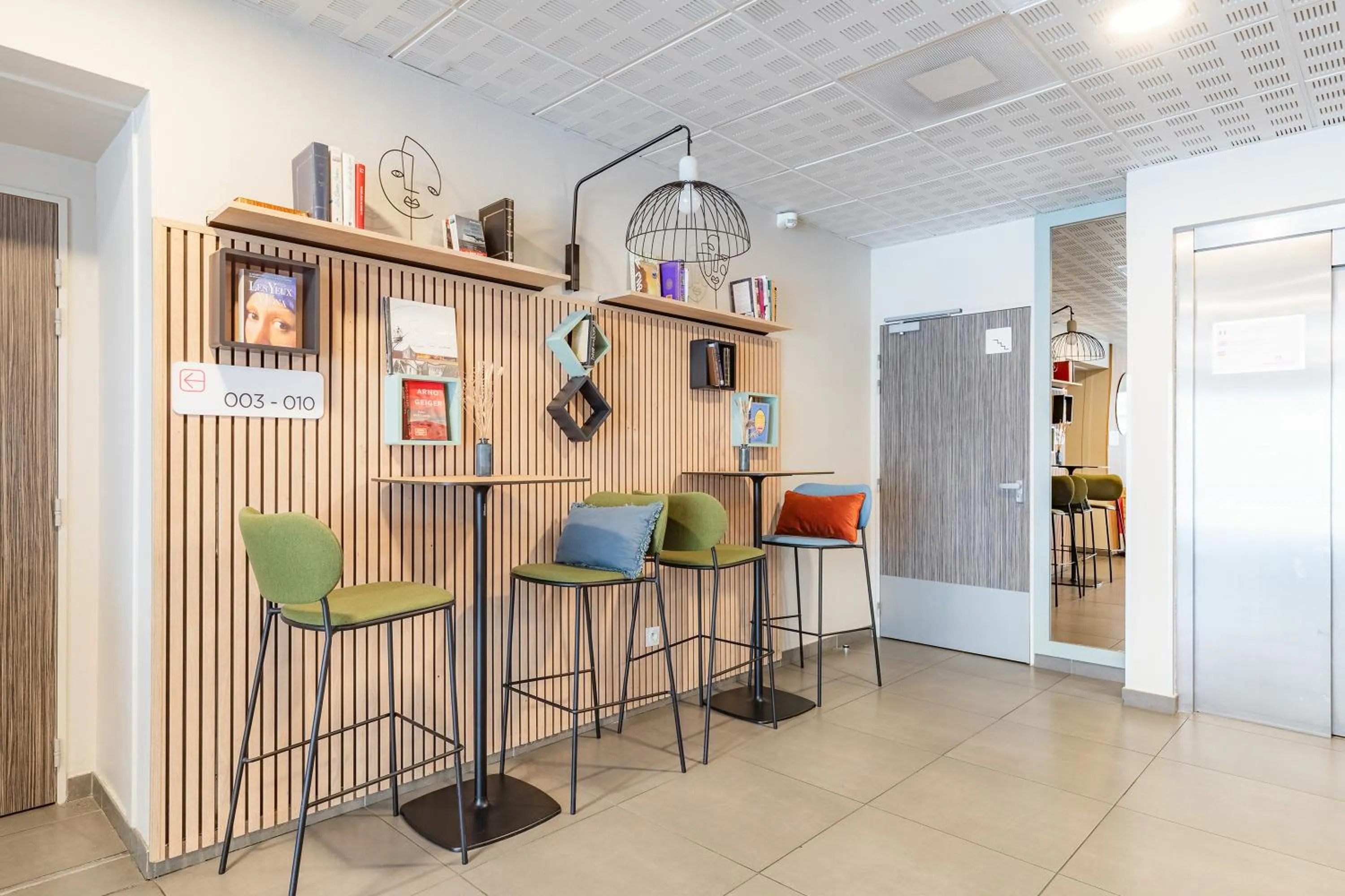 Lobby or reception in Appart'City Confort Perpignan Centre Gare