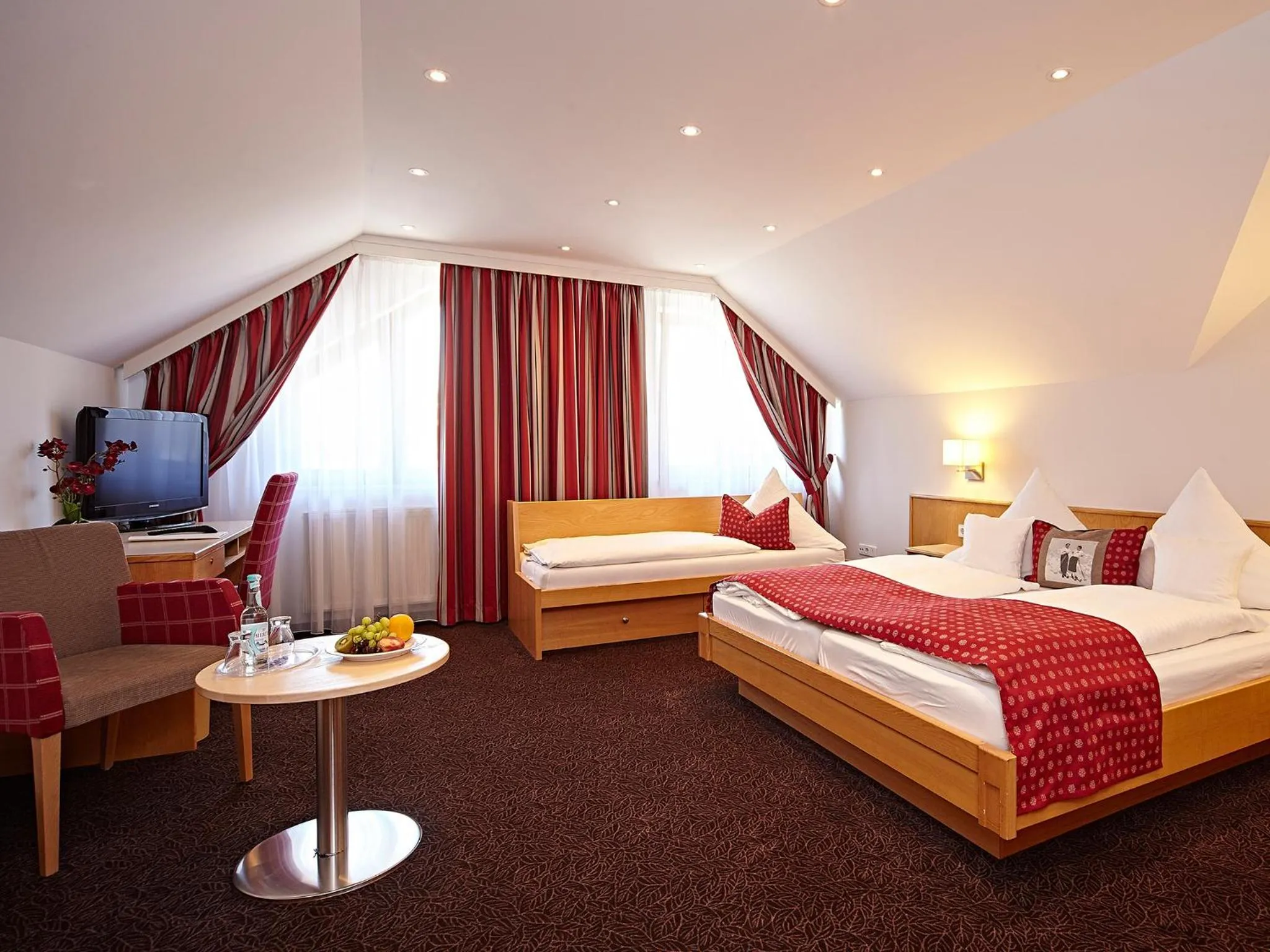 Bed in Landhotel Mohren