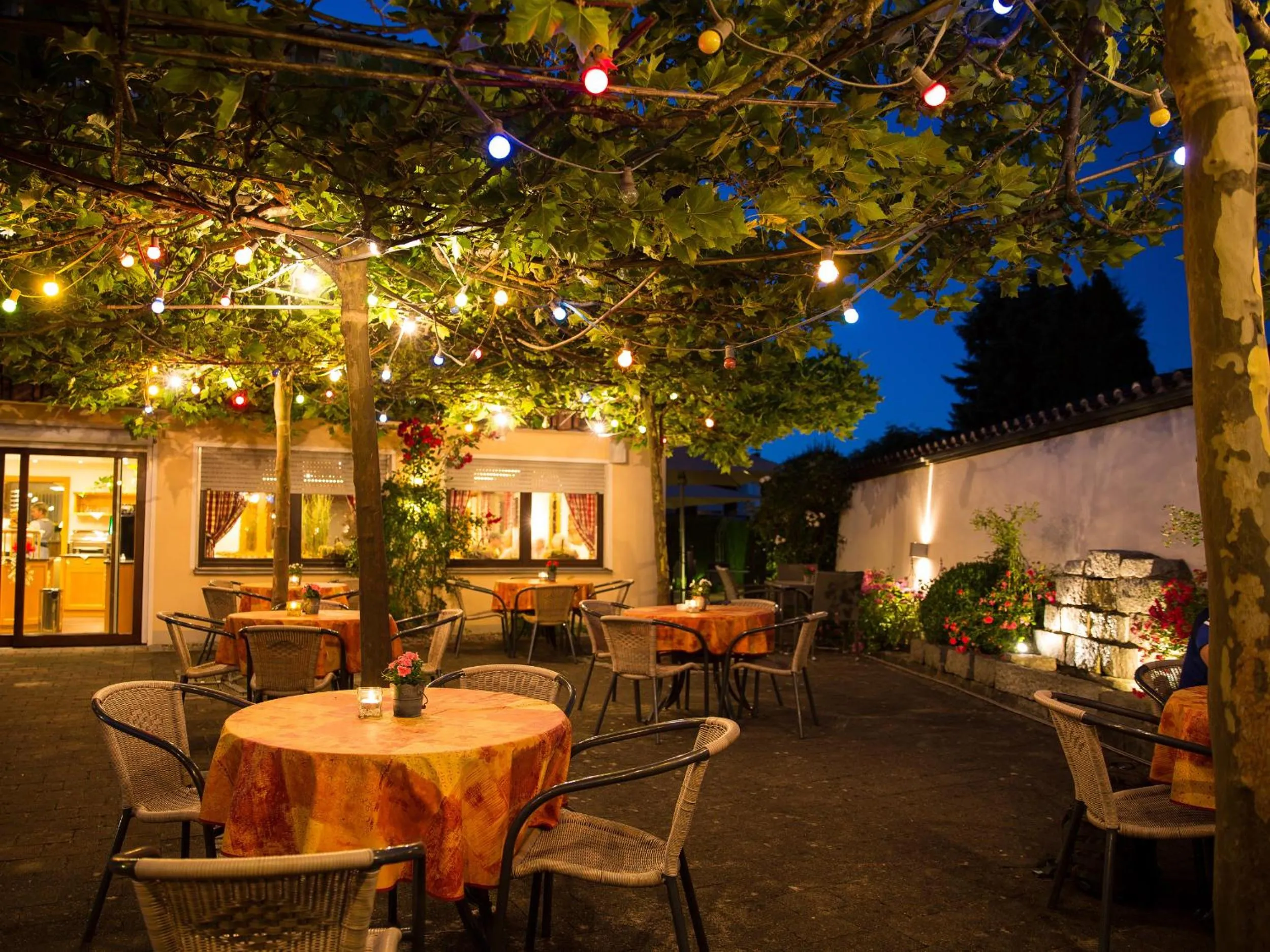 Patio in Landhotel Mohren