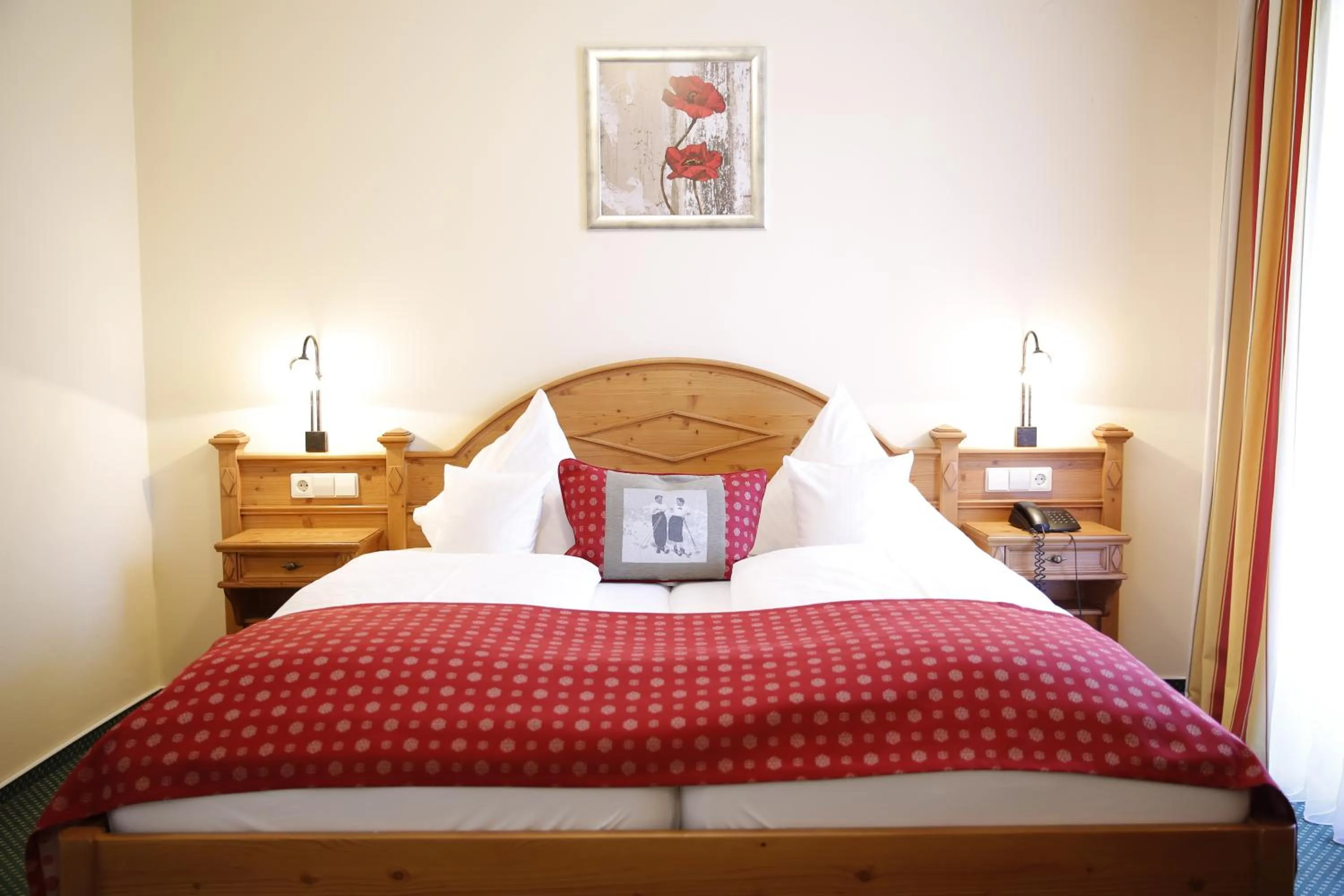 Bedroom, Bed in Landhotel Mohren