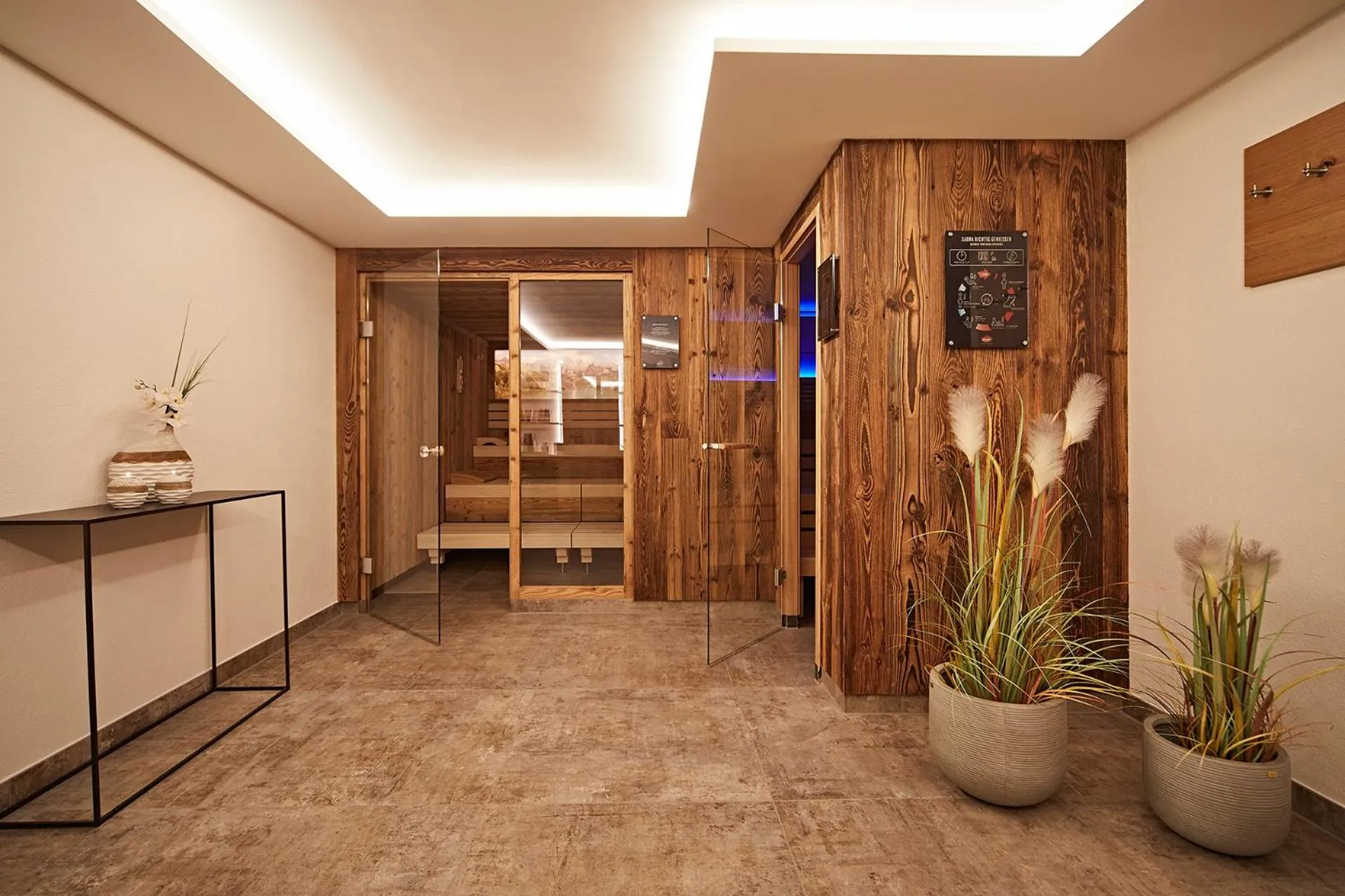 Sauna in Landhotel Mohren