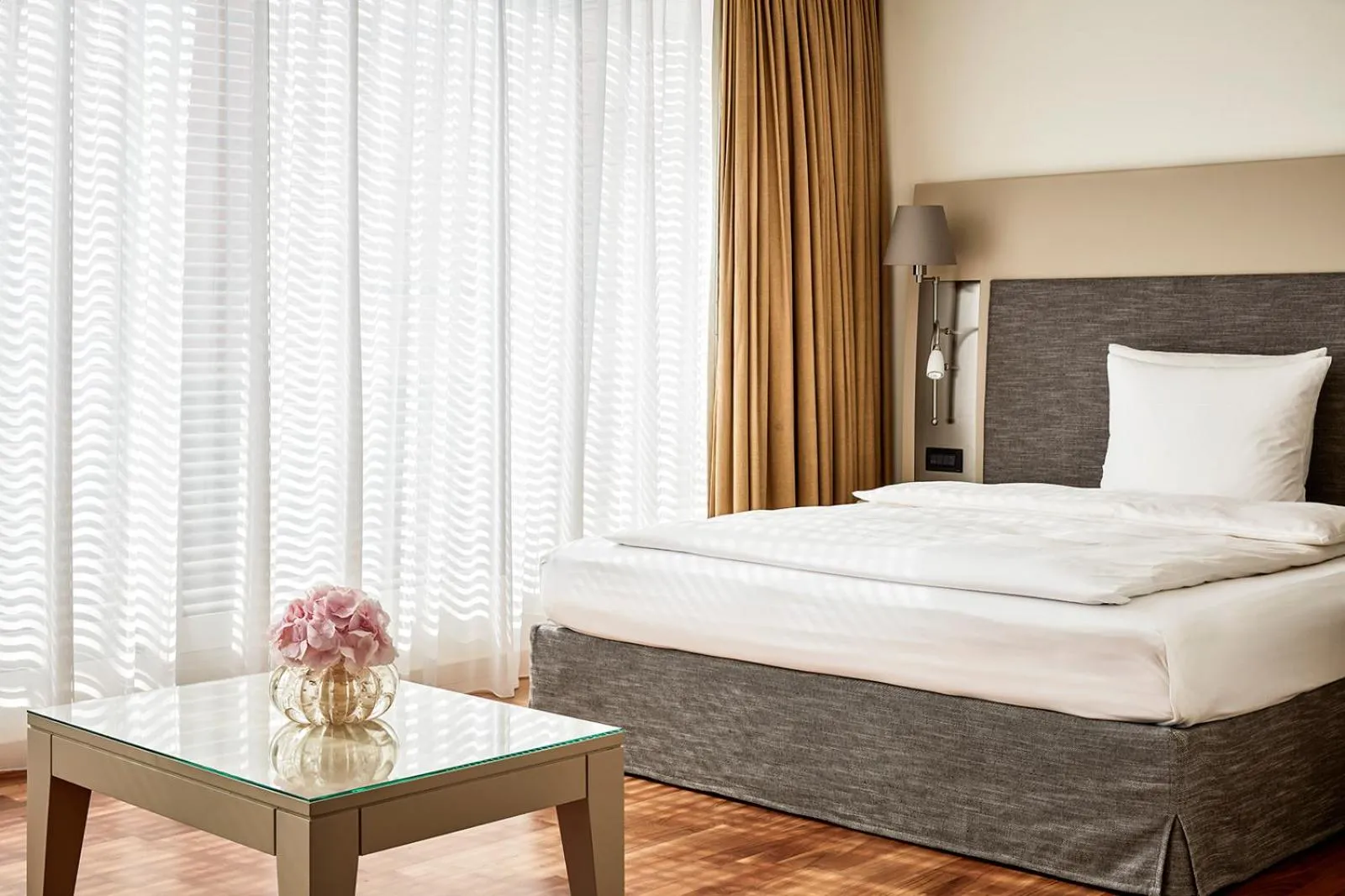 Photo of the whole room, Bed in The Mandala Berlin, a Member of Design Hotels