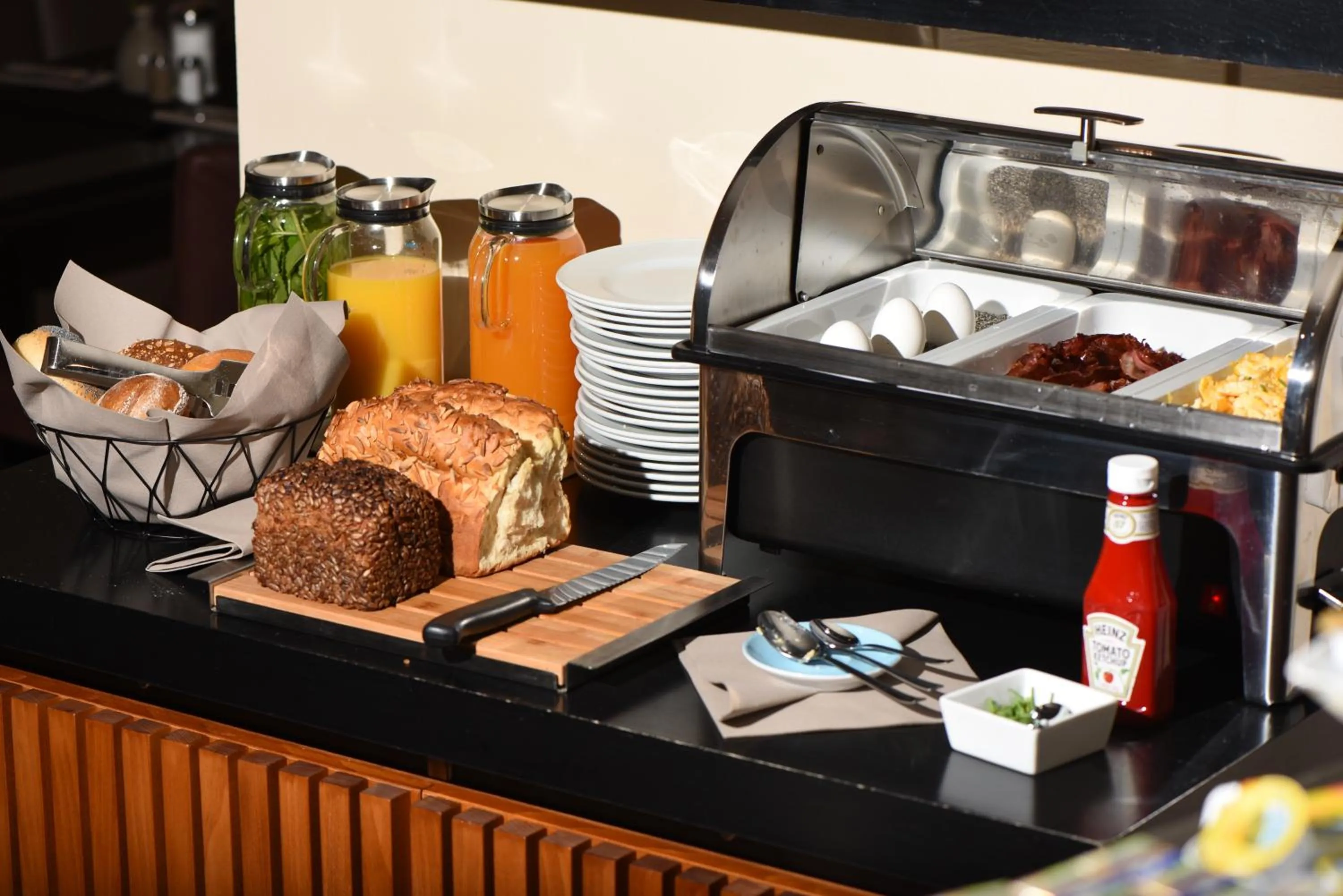 Buffet breakfast in Hotel Casa Colonia