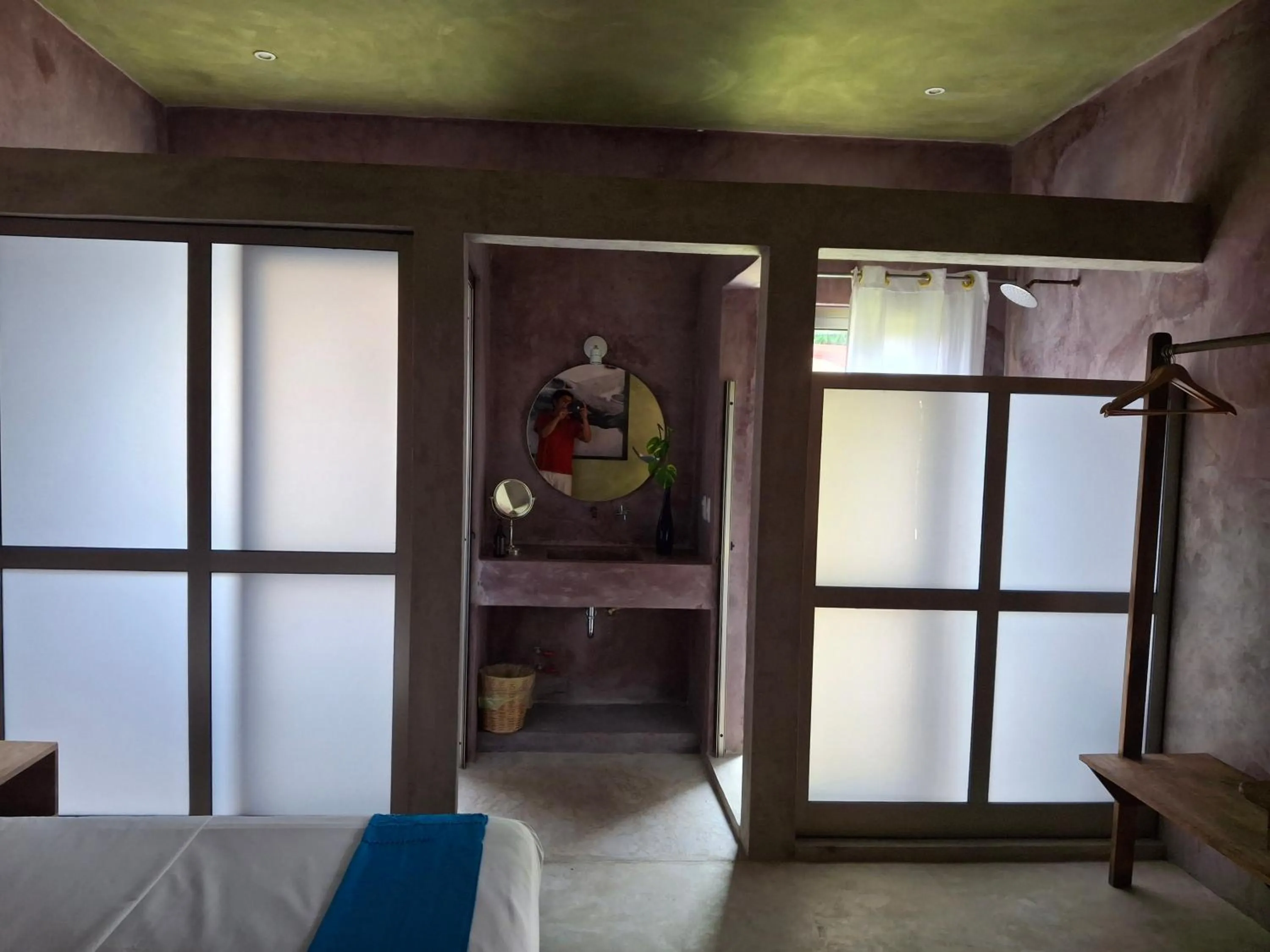 Bed in Hotel Pochote Mazunte