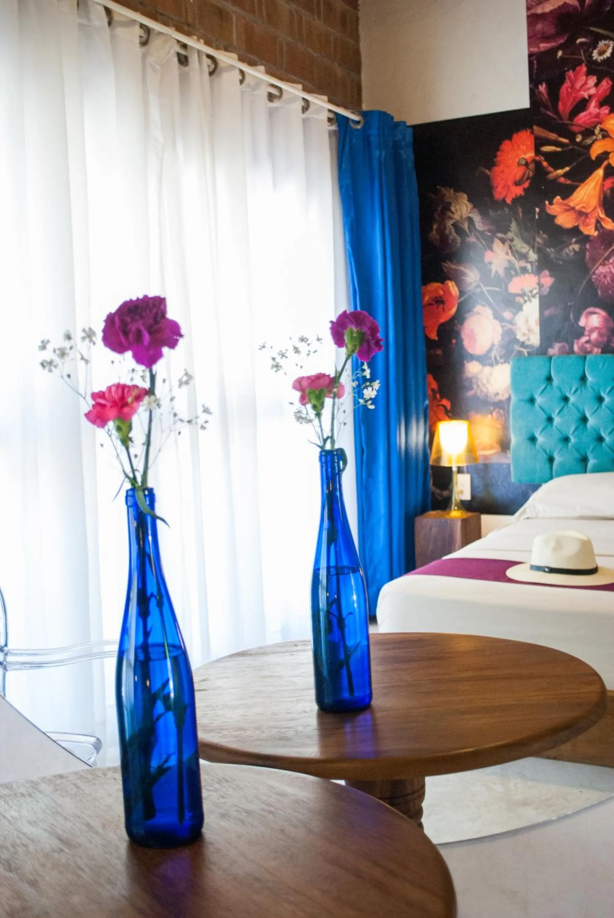 Bed in Hotel Pochote Mazunte