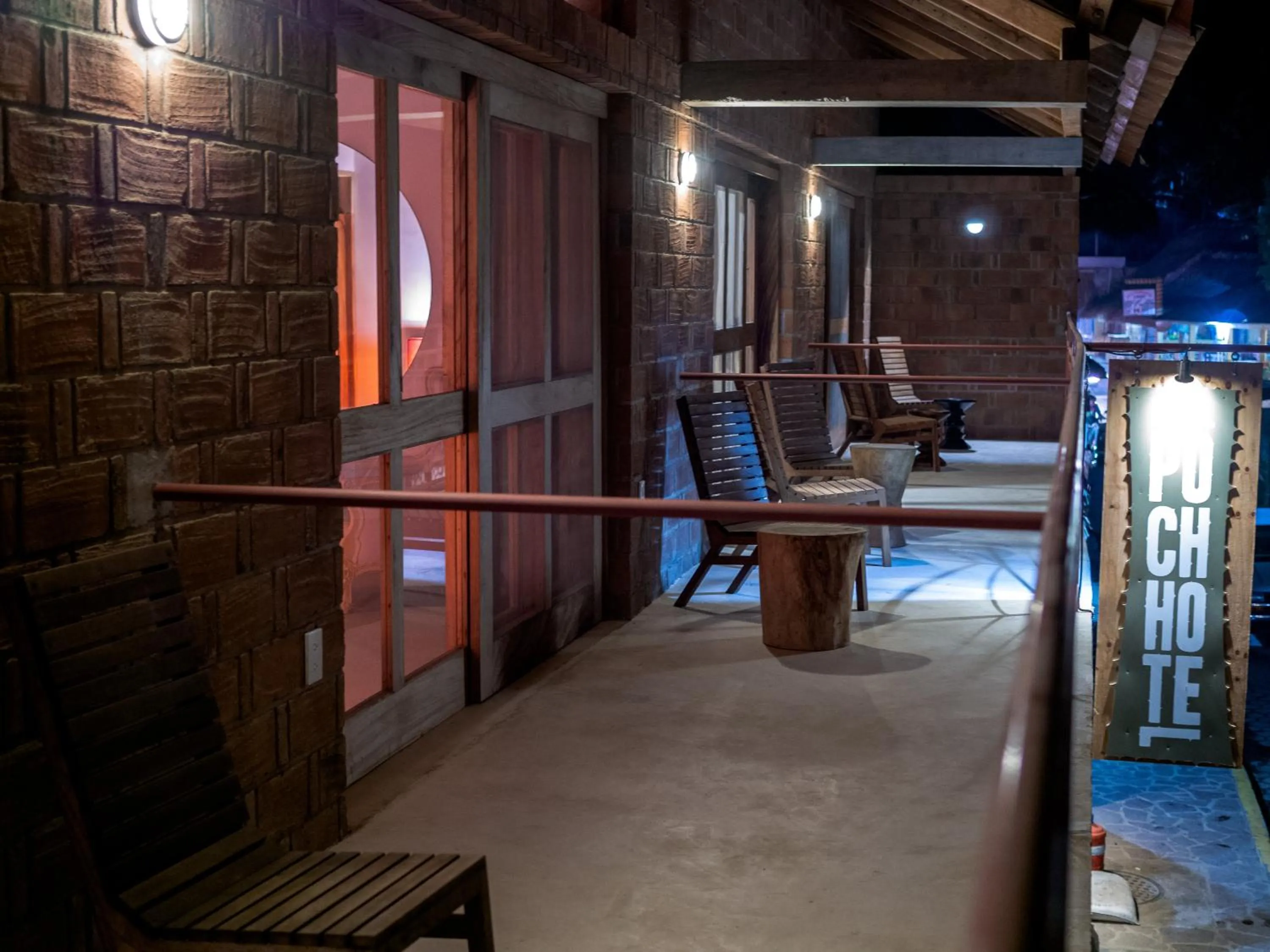 Property building in Hotel Pochote Mazunte