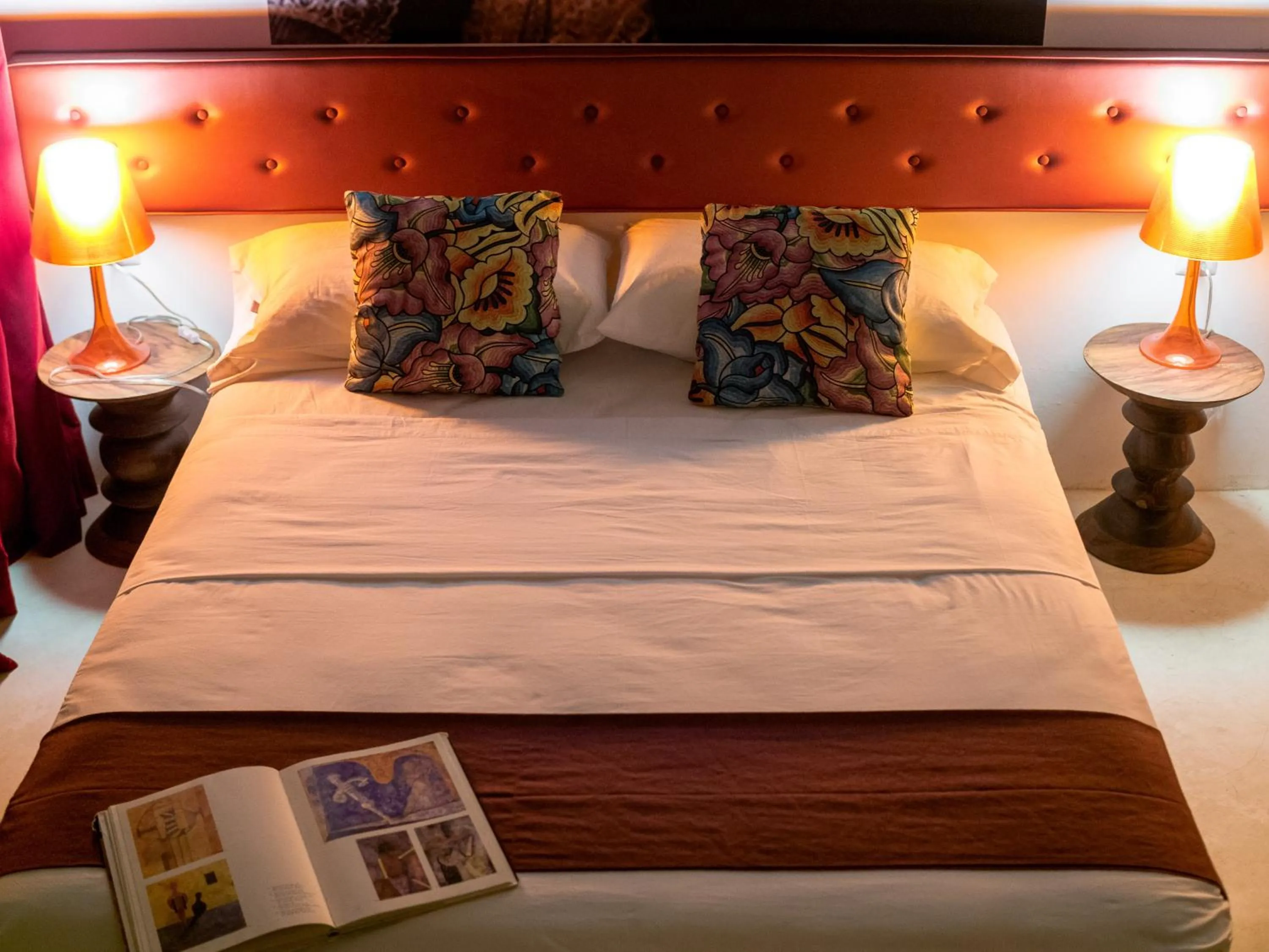 Bed in Hotel Pochote Mazunte