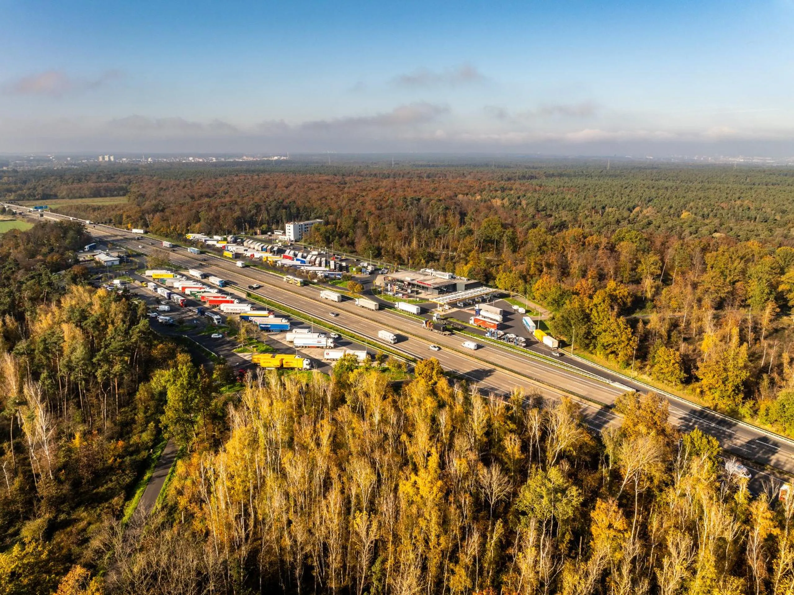 Bird's eye view in Serways Hotel Weiskirchen Nord