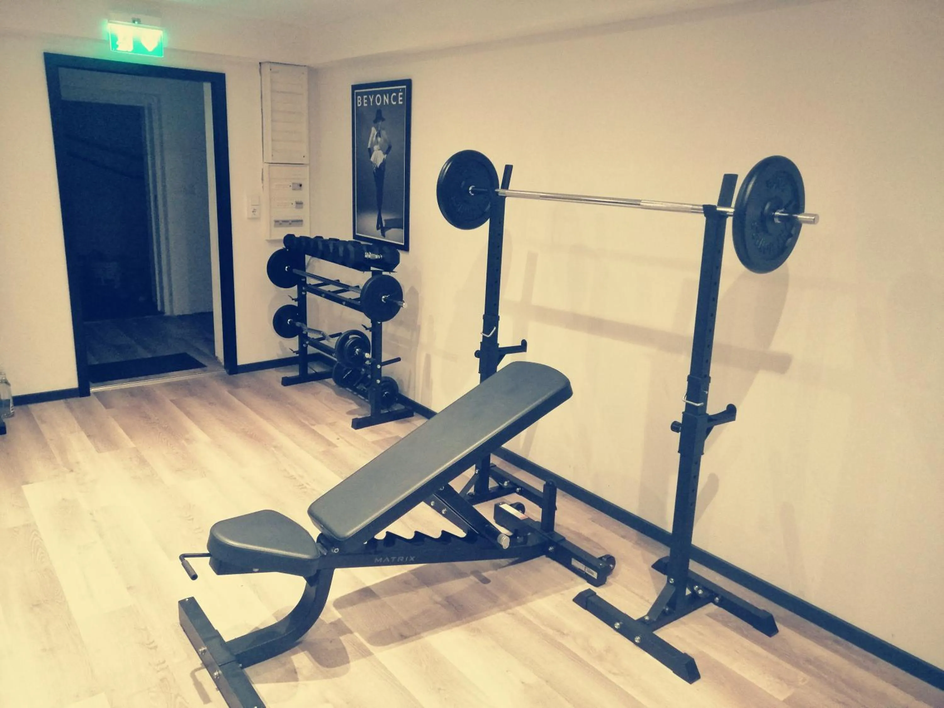 Fitness centre/facilities in Hotel Wilder Mann