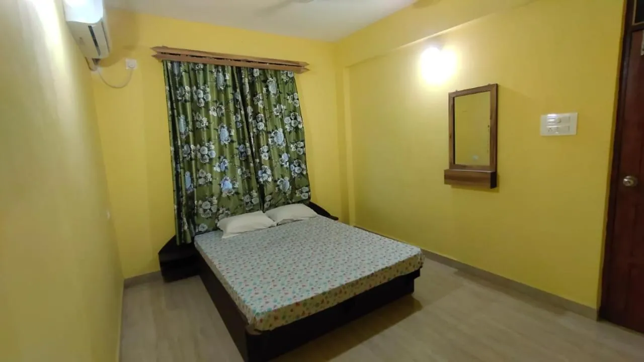 Bed in Godwill Kimo Guest house Seraulim