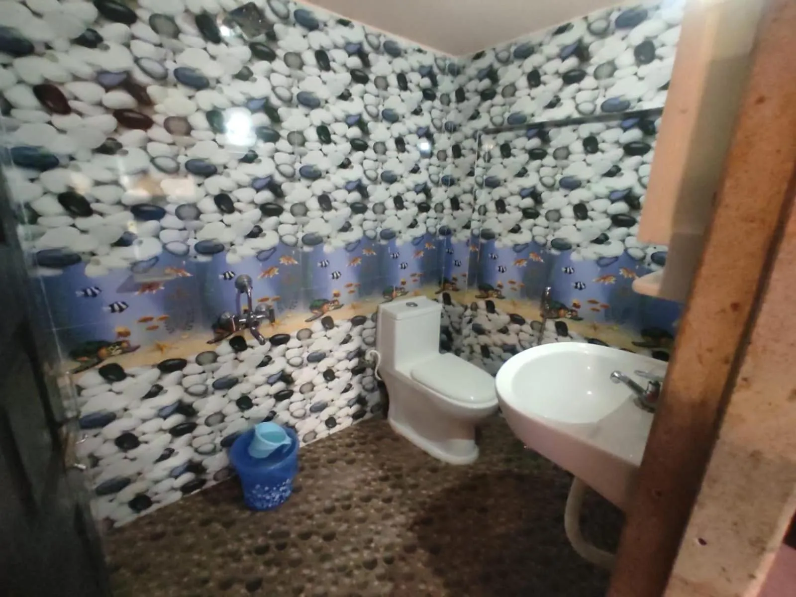 Bathroom in Godwill Kimo Guest house Seraulim