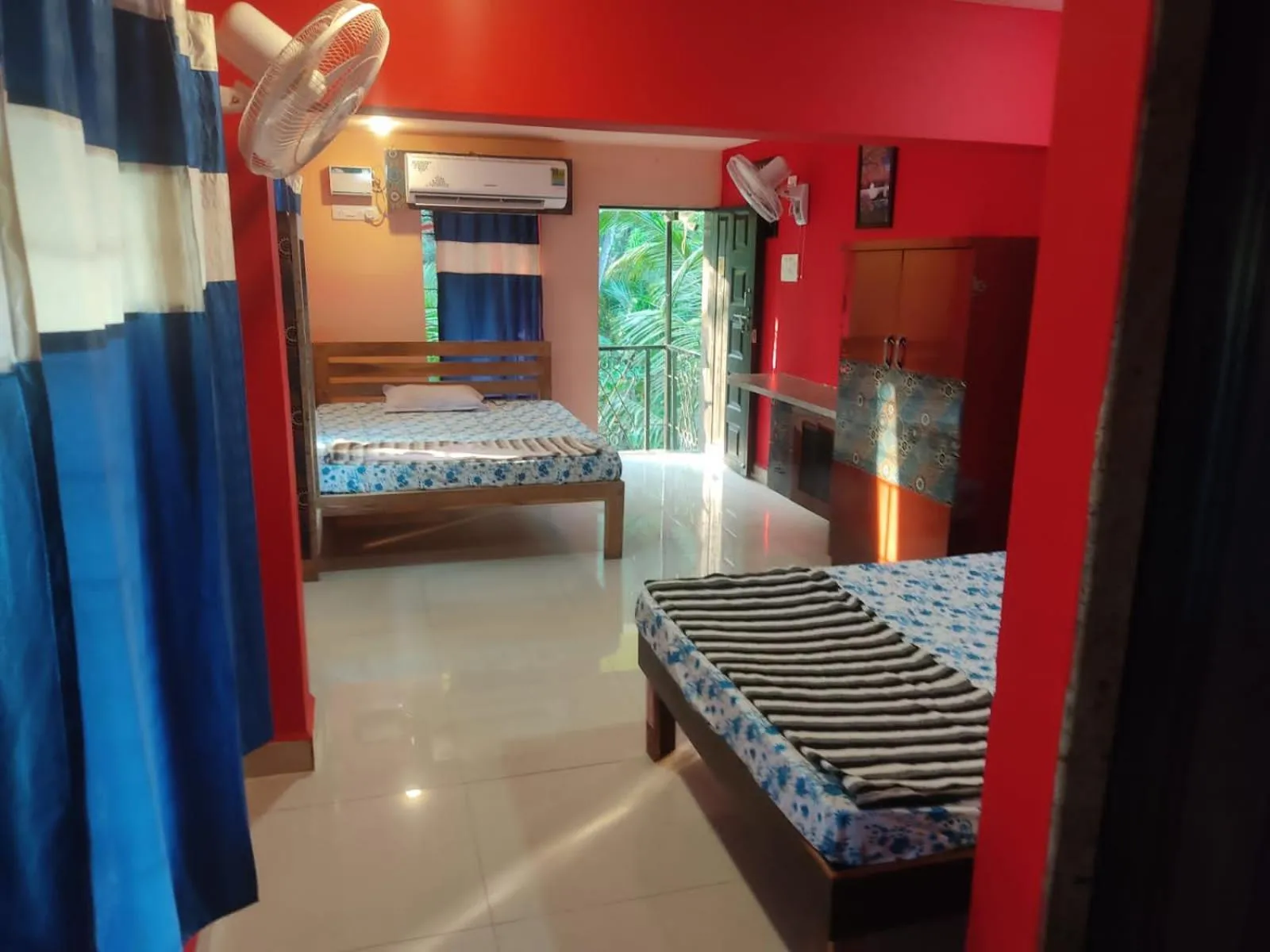 Bedroom, Bed in Godwill Kimo Guest house Seraulim