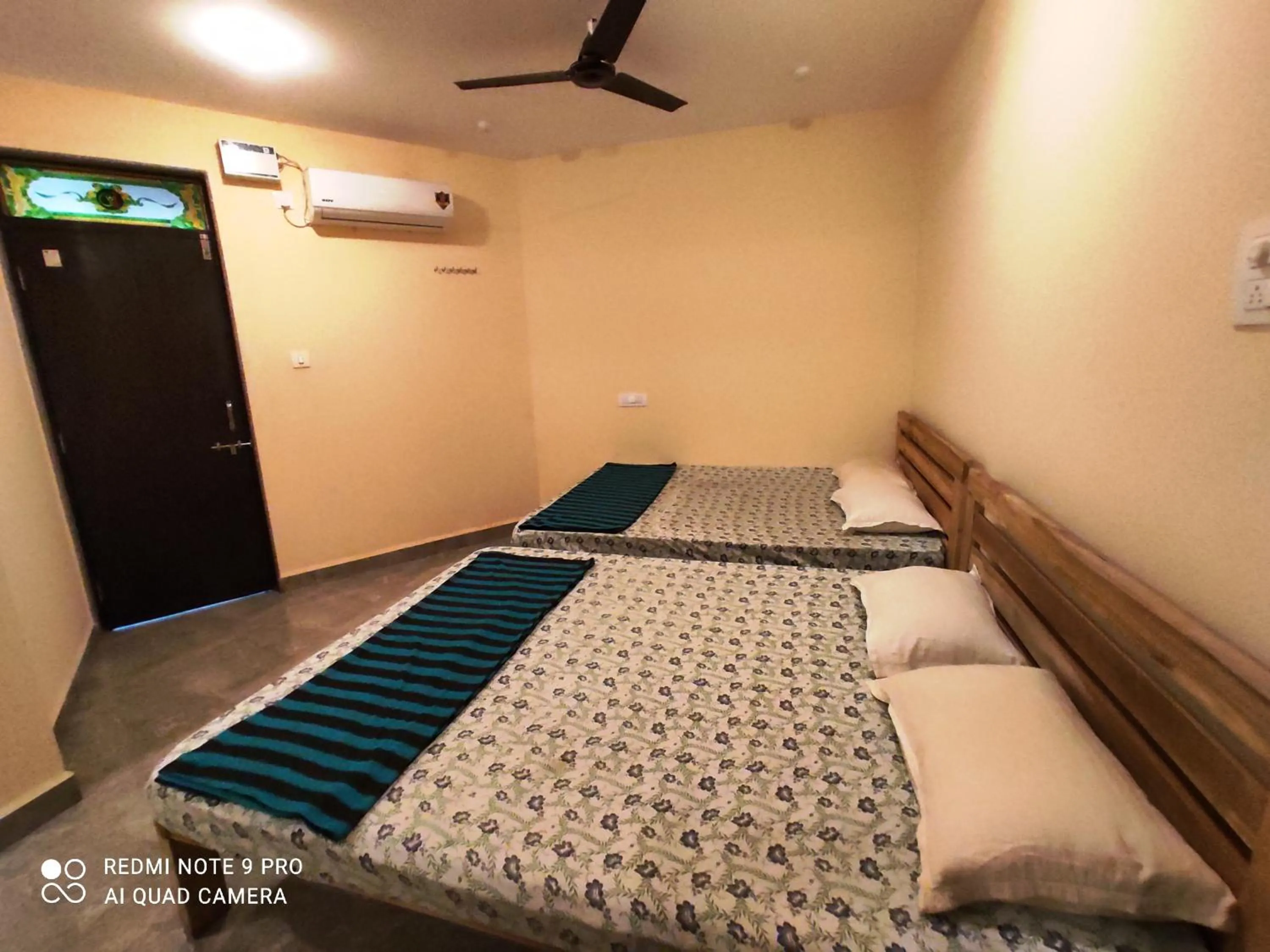 Bed in Godwill Kimo Guest house Seraulim