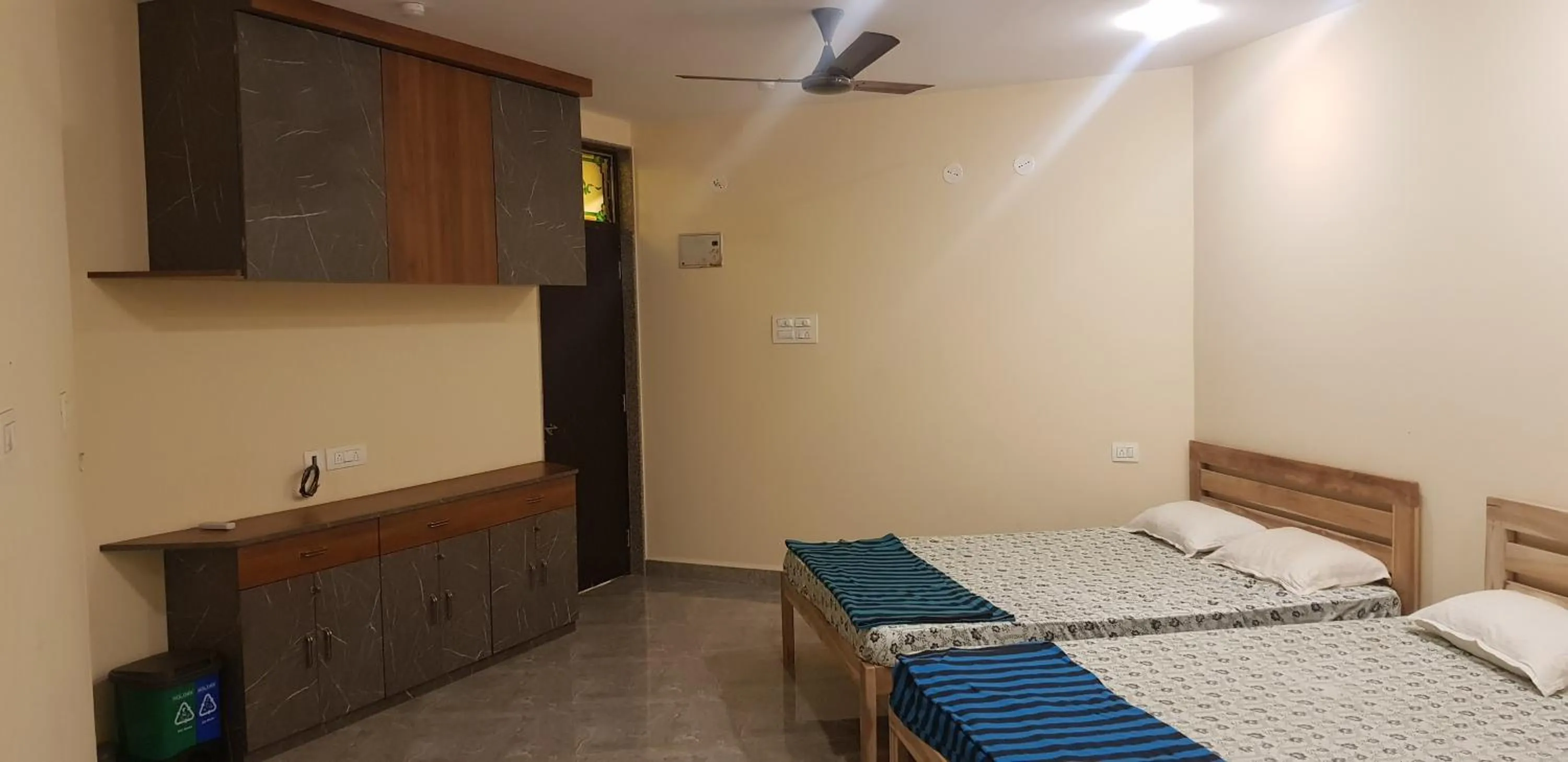 Bed in Godwill Kimo Guest house Seraulim