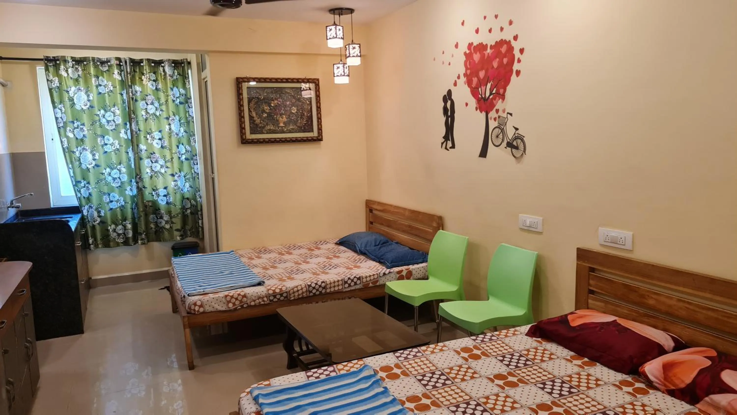 Bedroom, Bed in Godwill Kimo Guest house Seraulim