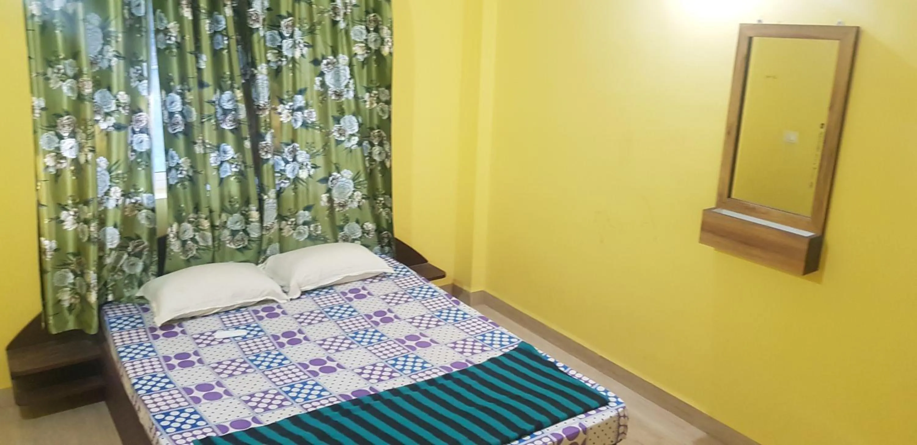 Bed in Godwill Kimo Guest house Seraulim