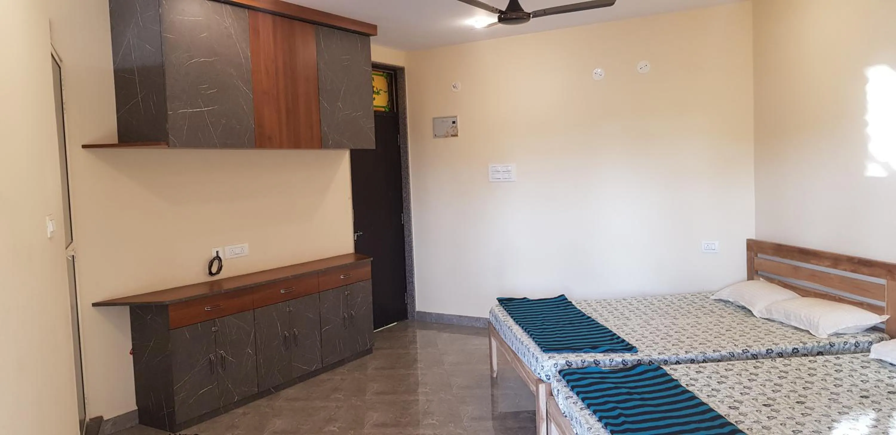 Bed in Godwill Kimo Guest house Seraulim
