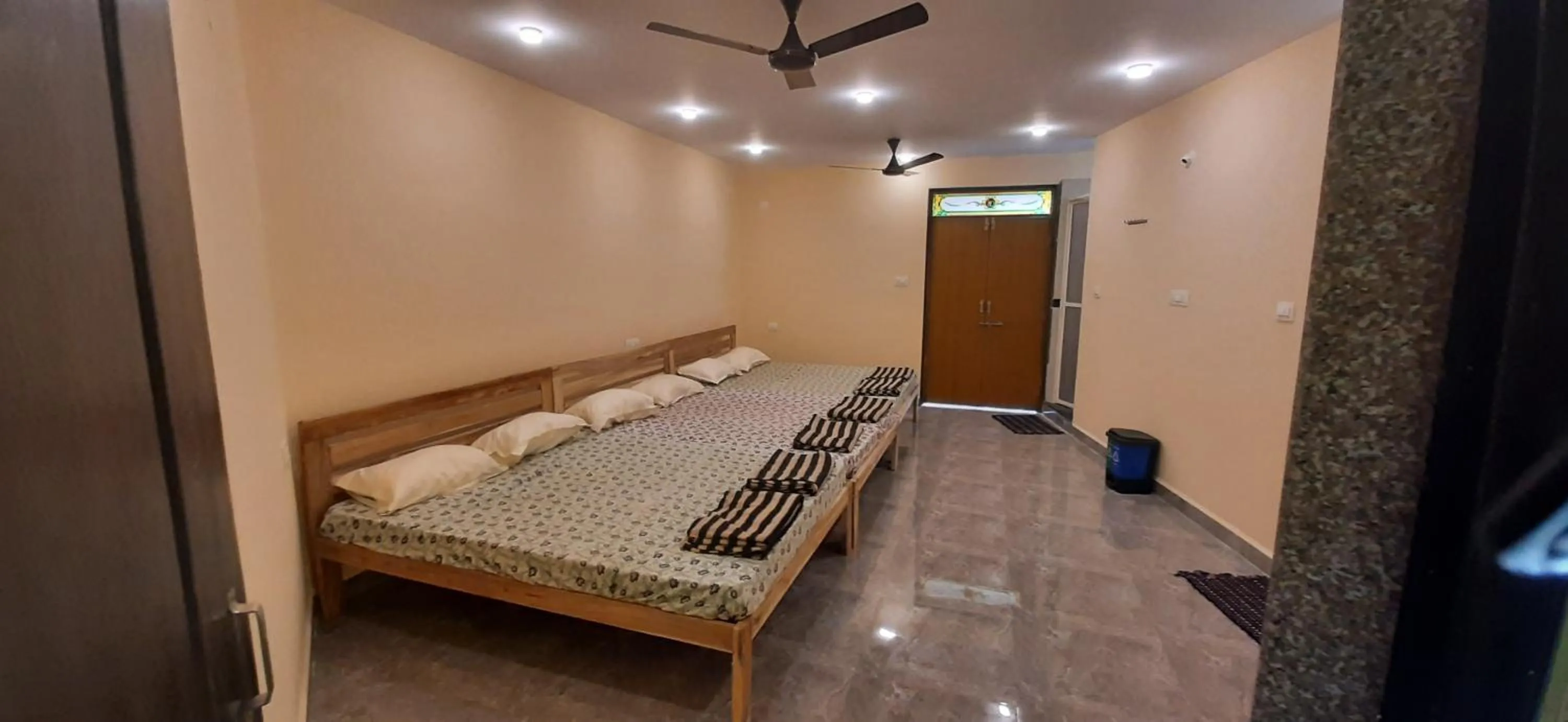 Bed in Godwill Kimo Guest house Seraulim