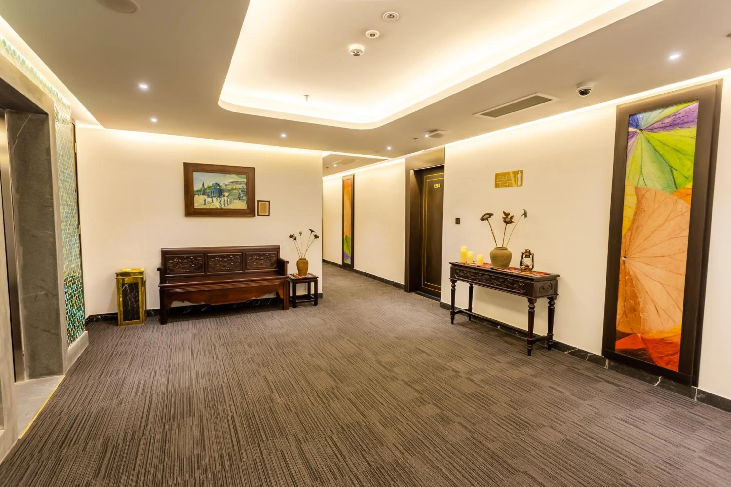Property building in White Lotus Hue Hotel
