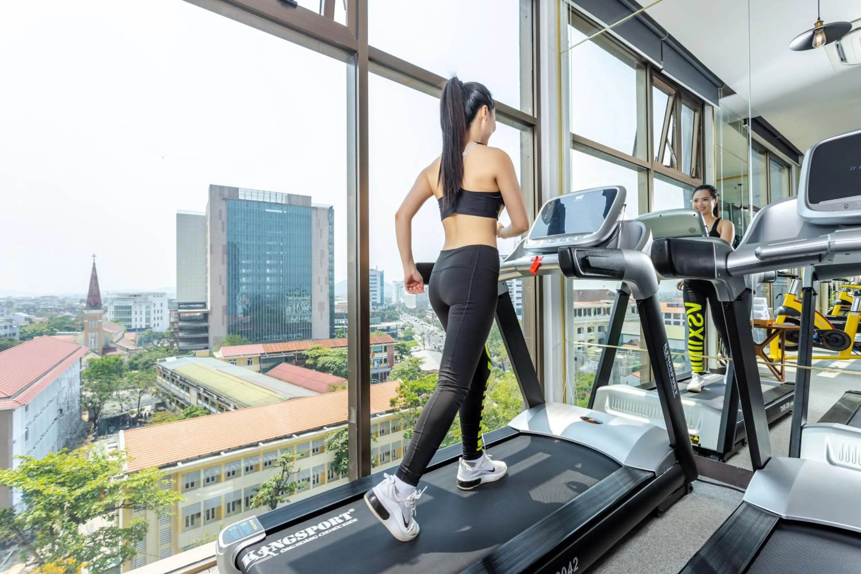 Fitness centre/facilities in White Lotus Hue Hotel