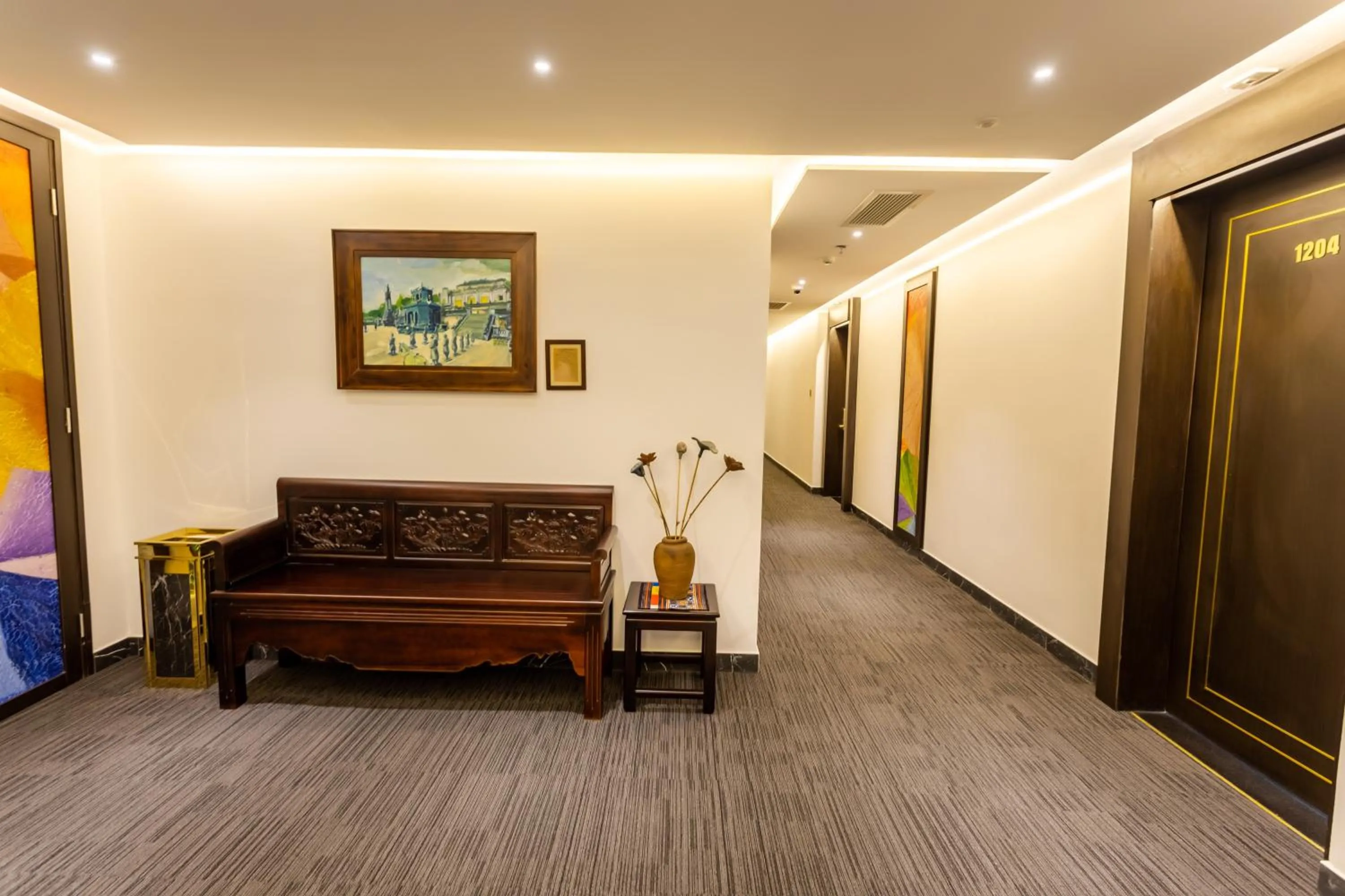 Property building in White Lotus Hue Hotel