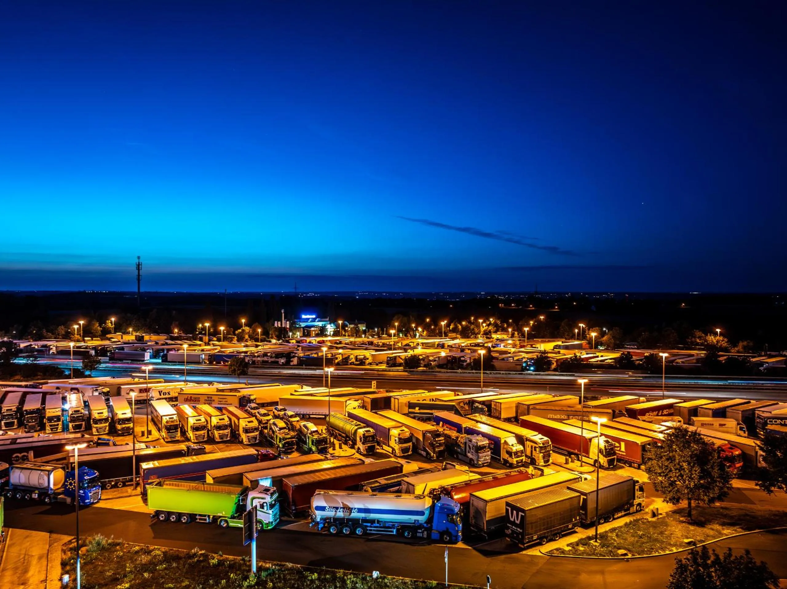Night in Dresdner Tor Süd