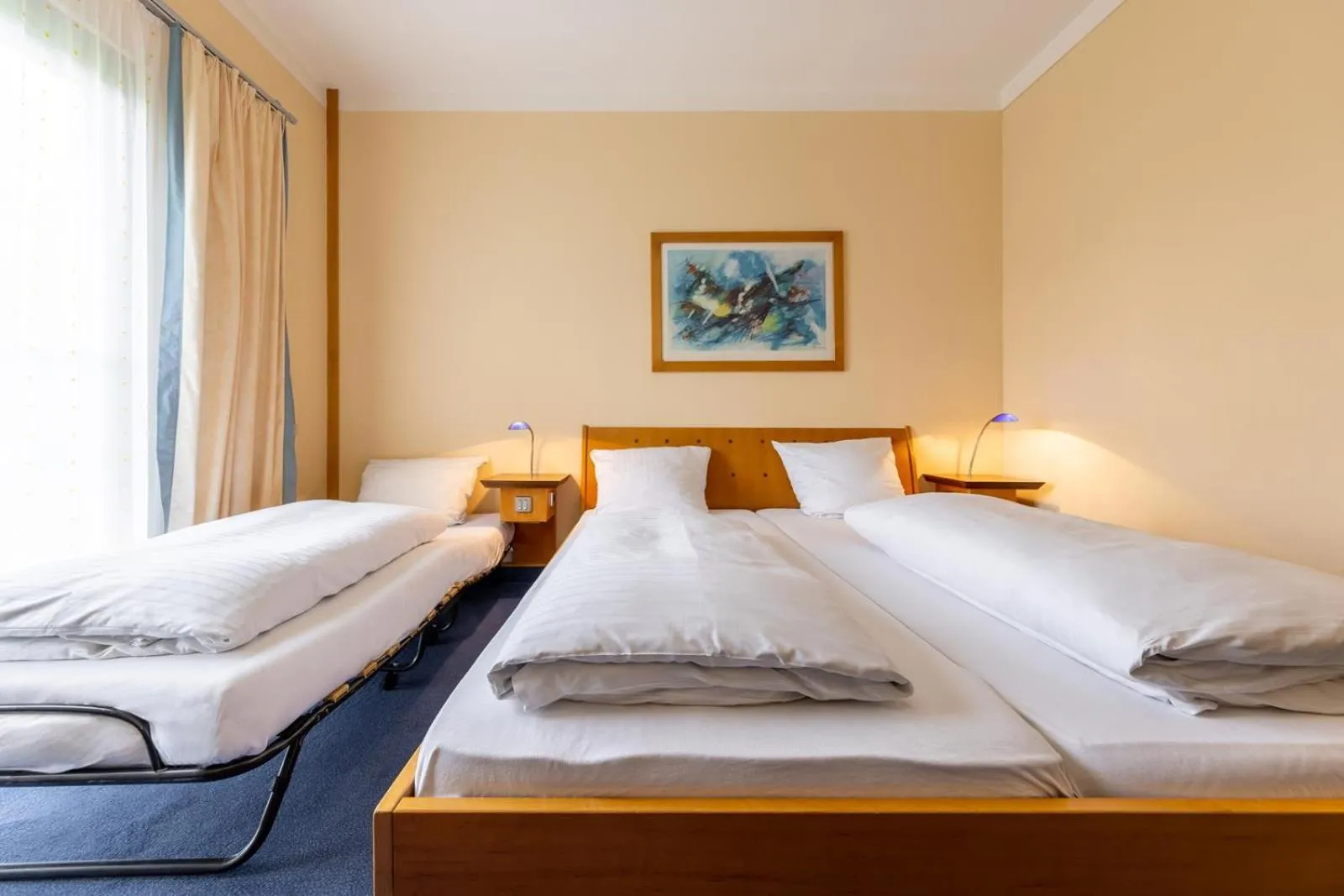 Photo of the whole room, Bed in Dresdner Tor Süd