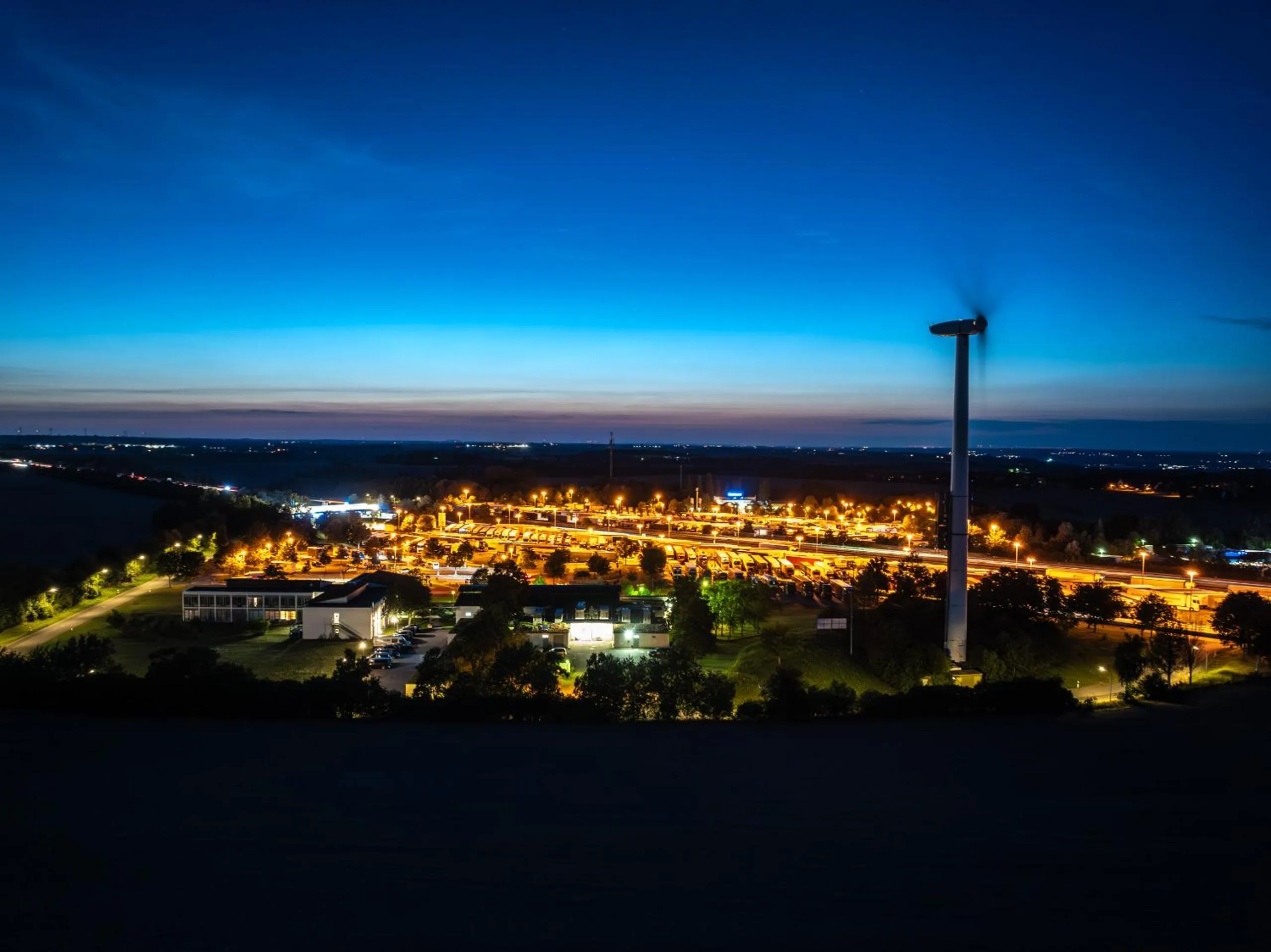 Night in Dresdner Tor Süd