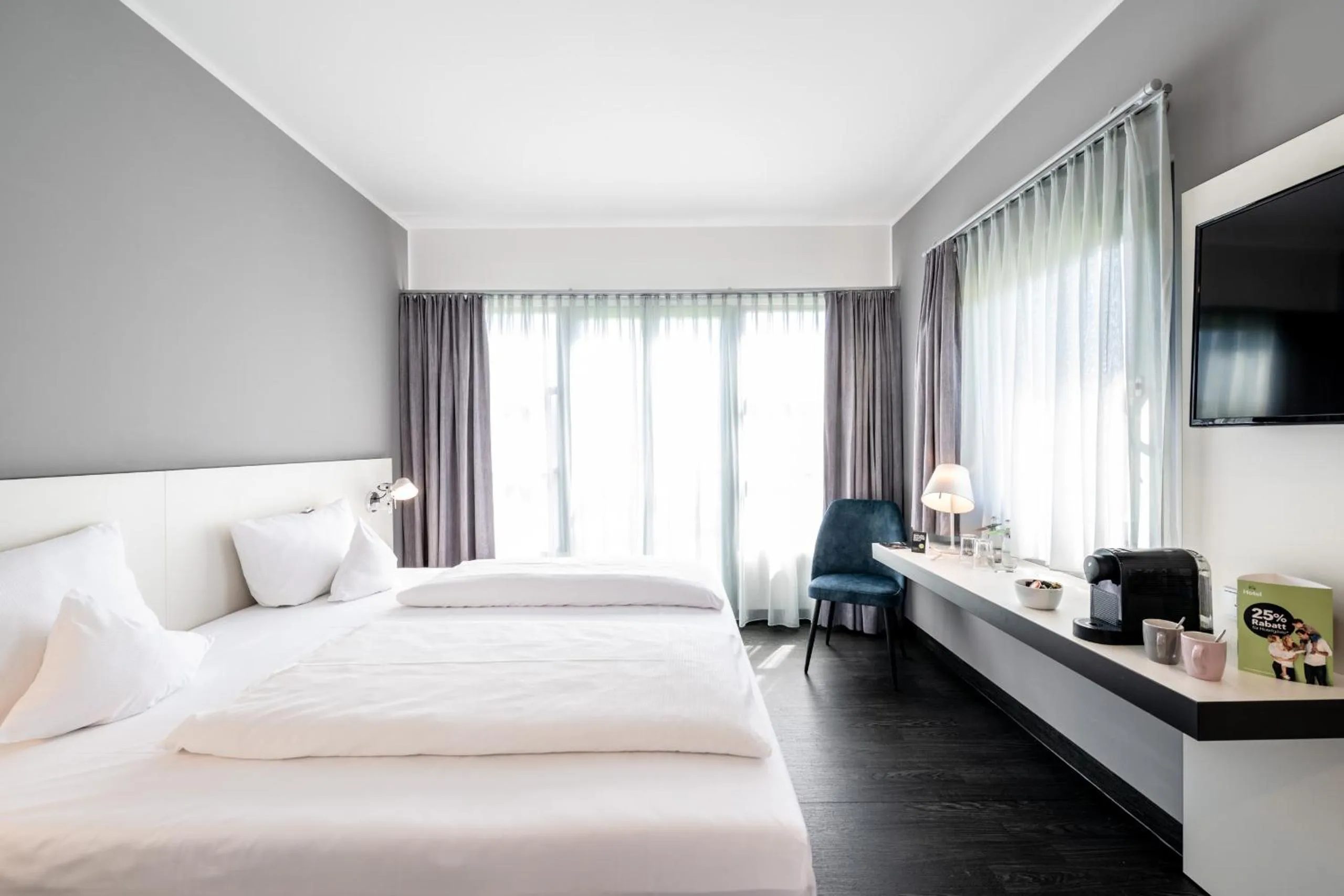 Photo of the whole room, Bed in Dresdner Tor Süd