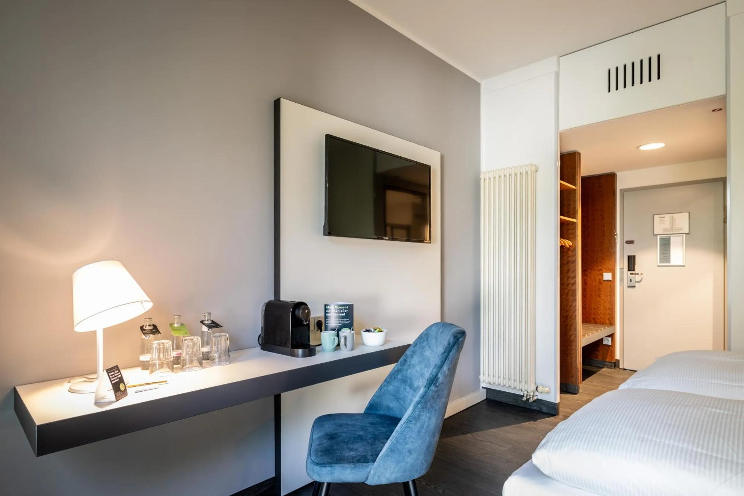 Photo of the whole room, Bed in Dresdner Tor Süd