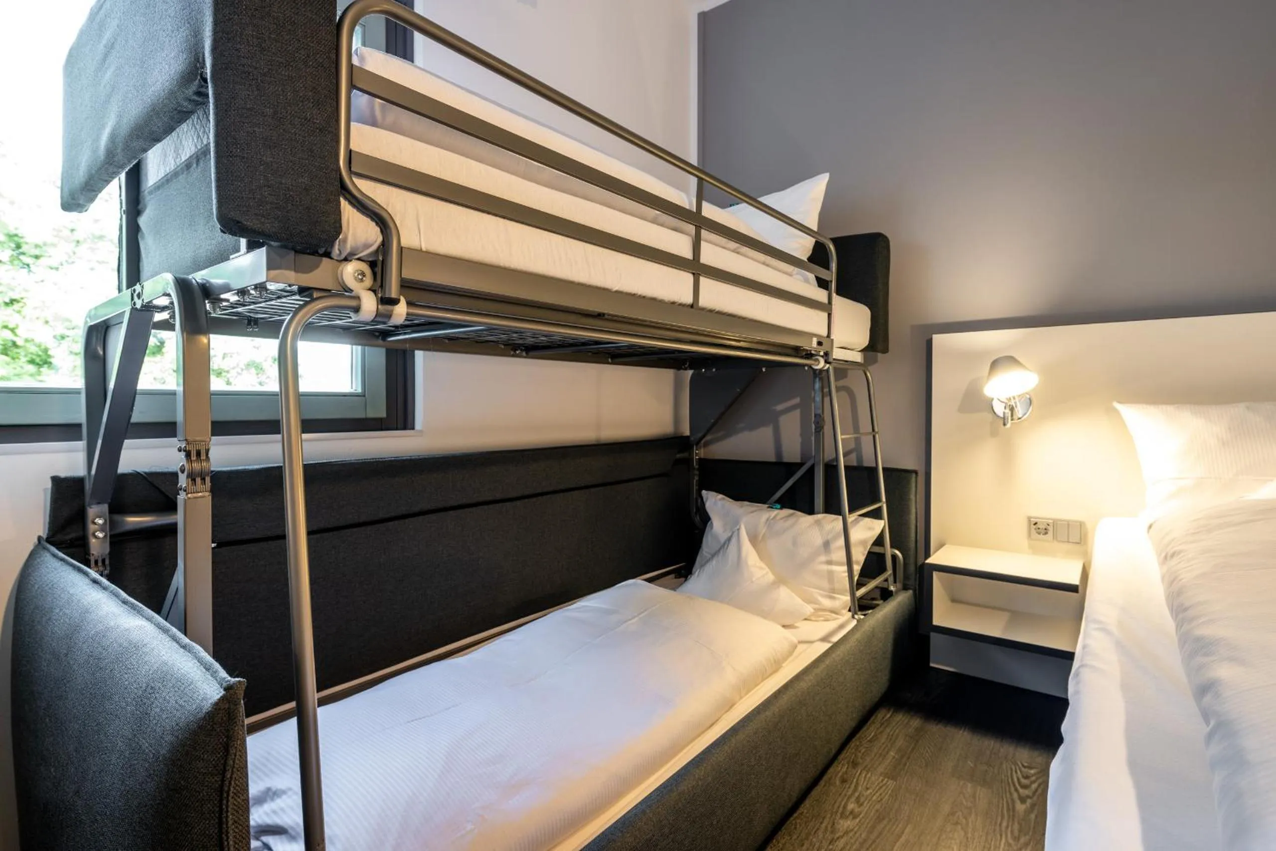 Photo of the whole room, Bed in Dresdner Tor Süd