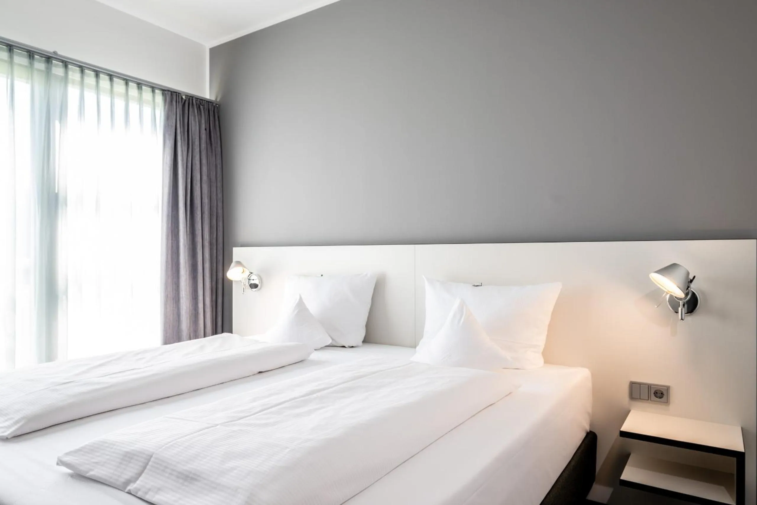 Photo of the whole room, Bed in Dresdner Tor Süd