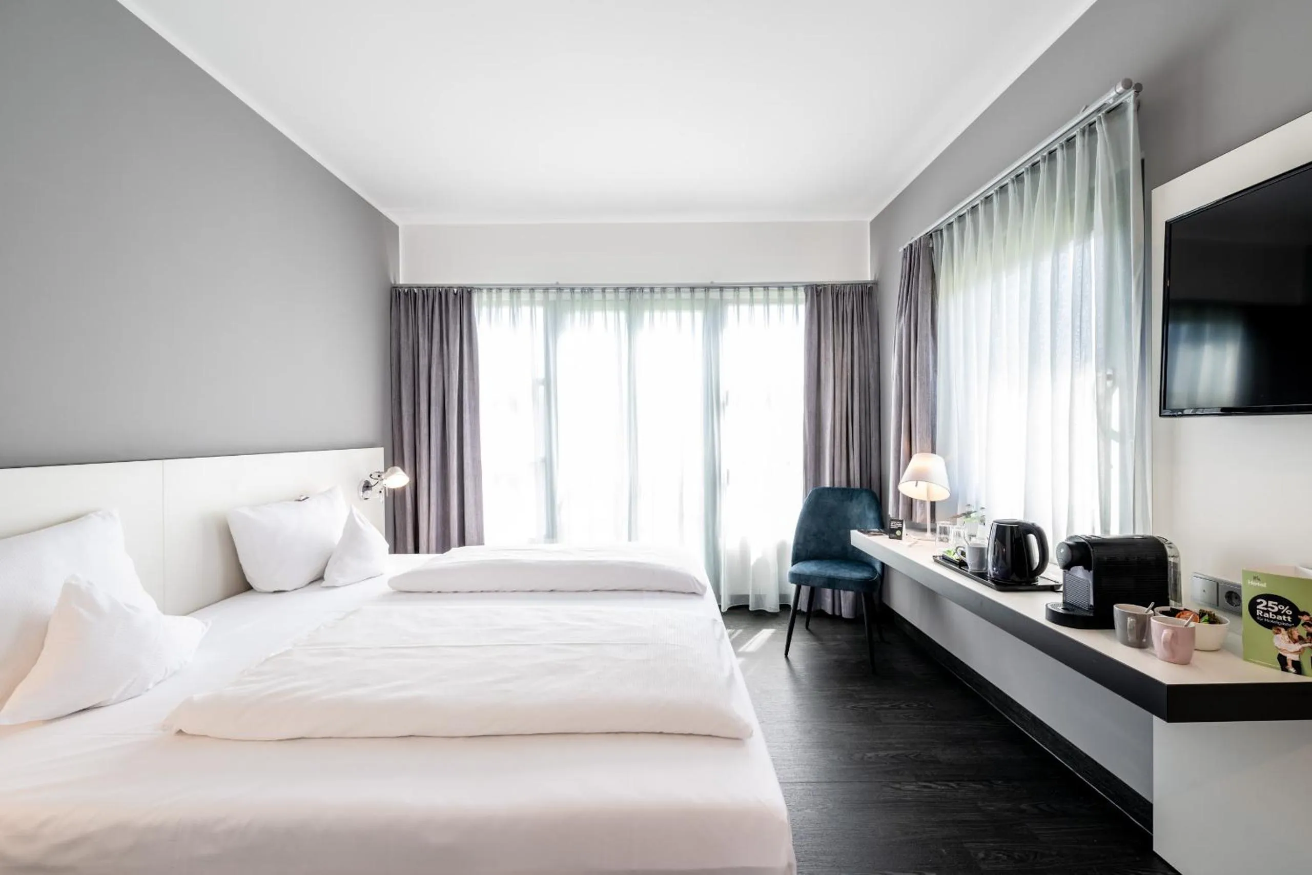 Photo of the whole room, Bed in Dresdner Tor Süd