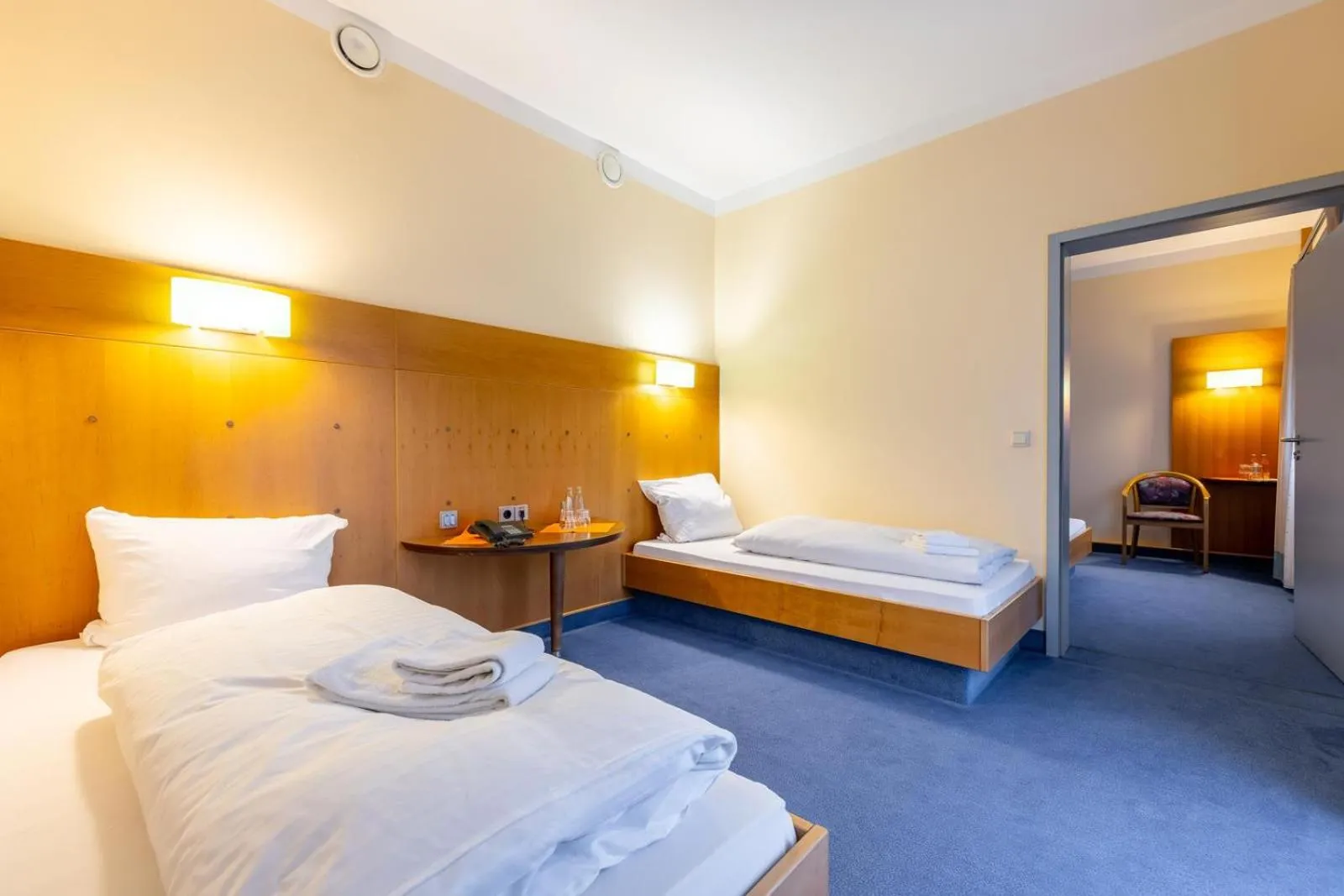 Photo of the whole room, Bed in Dresdner Tor Süd