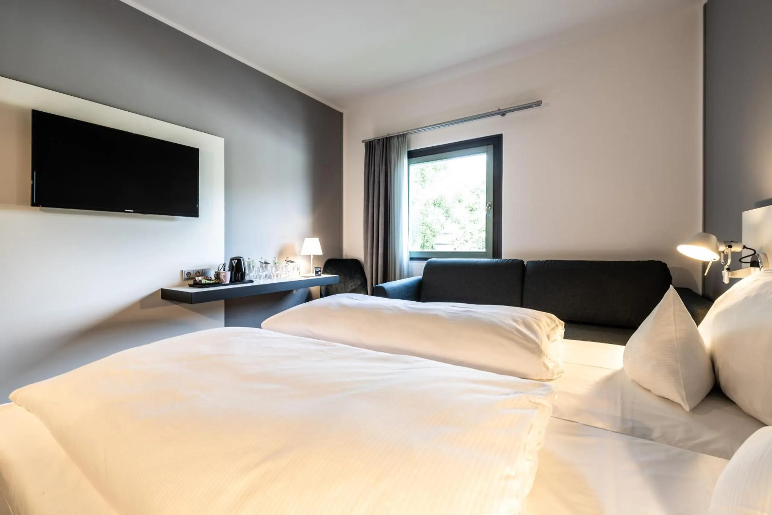 Photo of the whole room, Bed in Dresdner Tor Süd