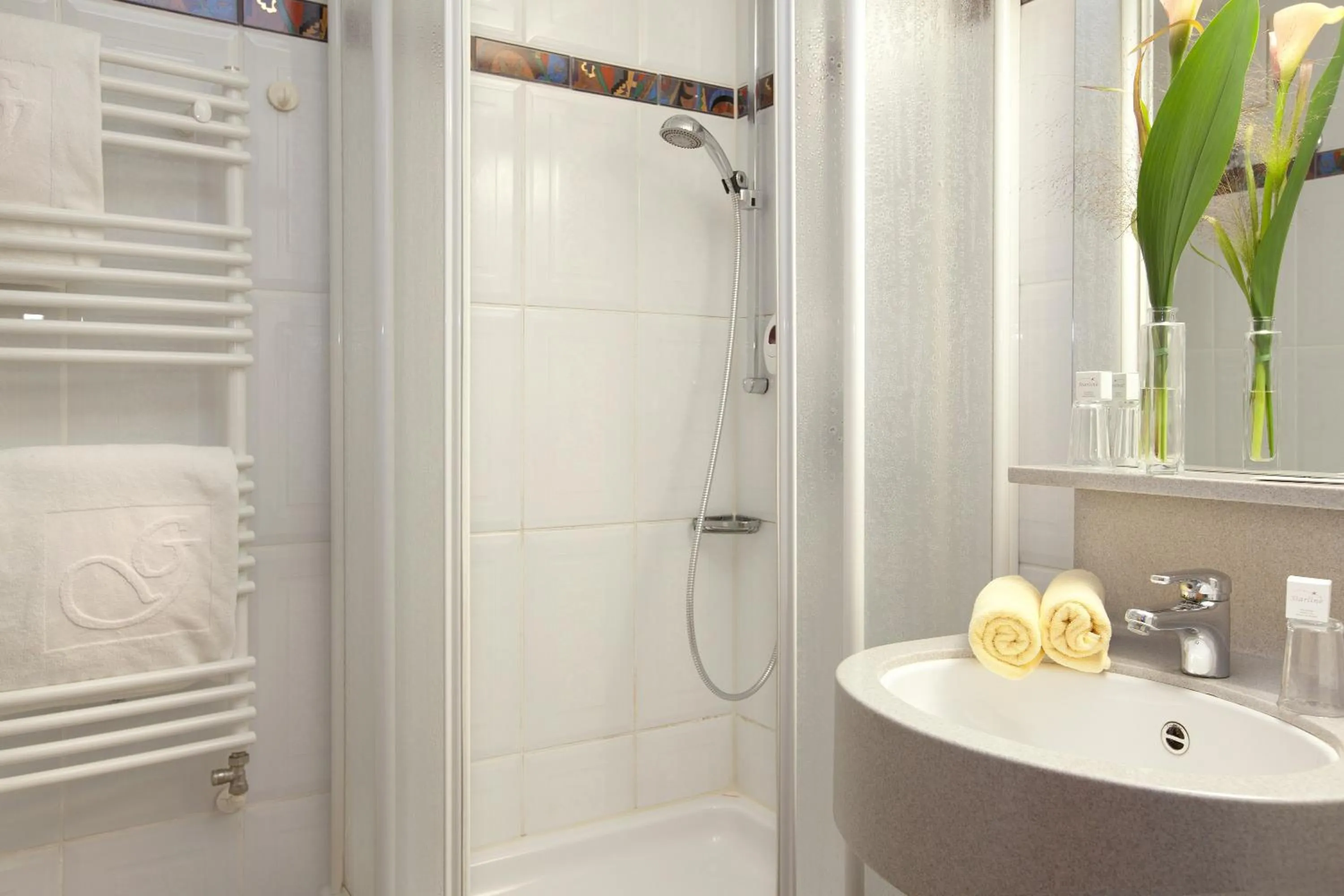 Bathroom in Posthotel Rotenburg