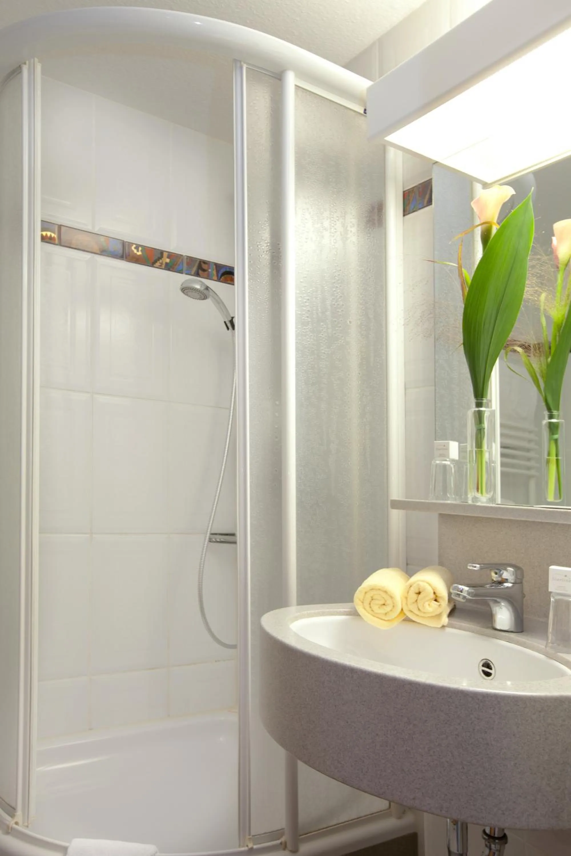 Bathroom in Posthotel Rotenburg