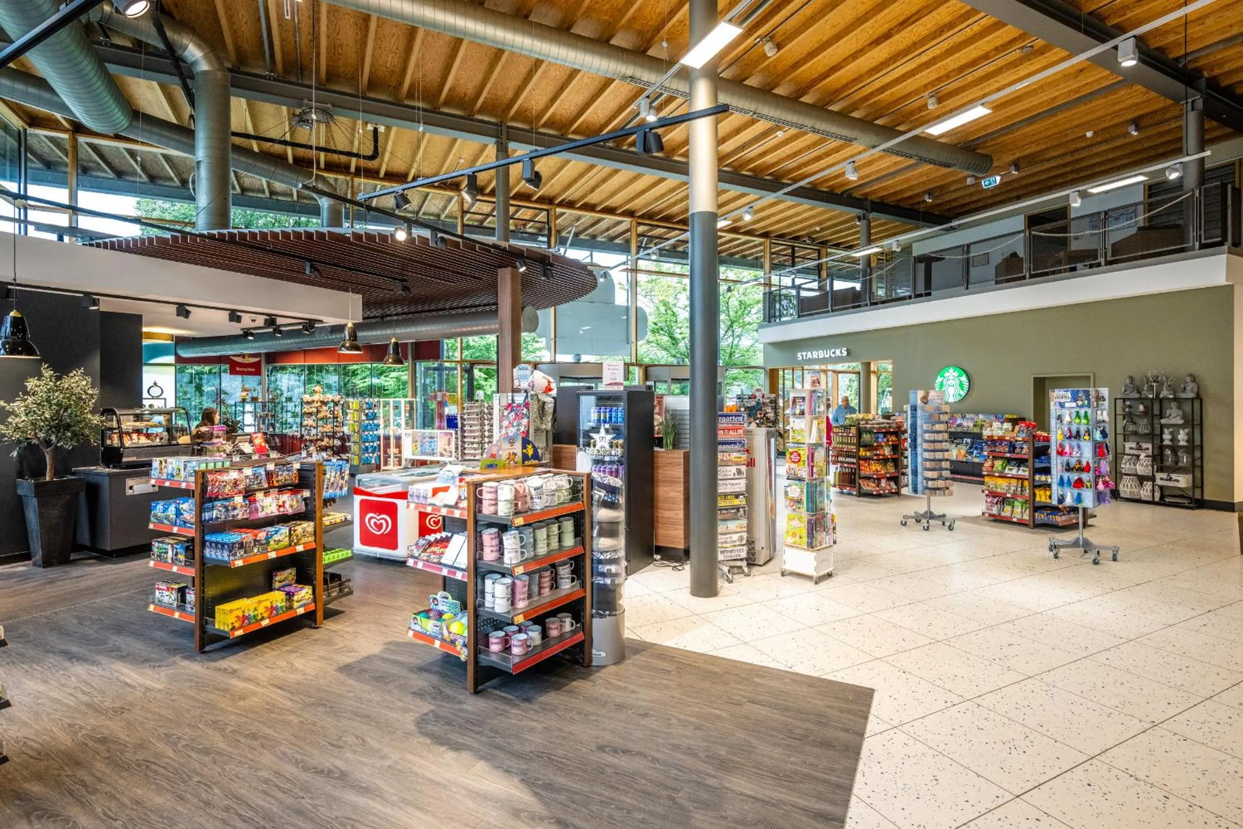 Shopping Area in Serways Hotel Bruchsal West