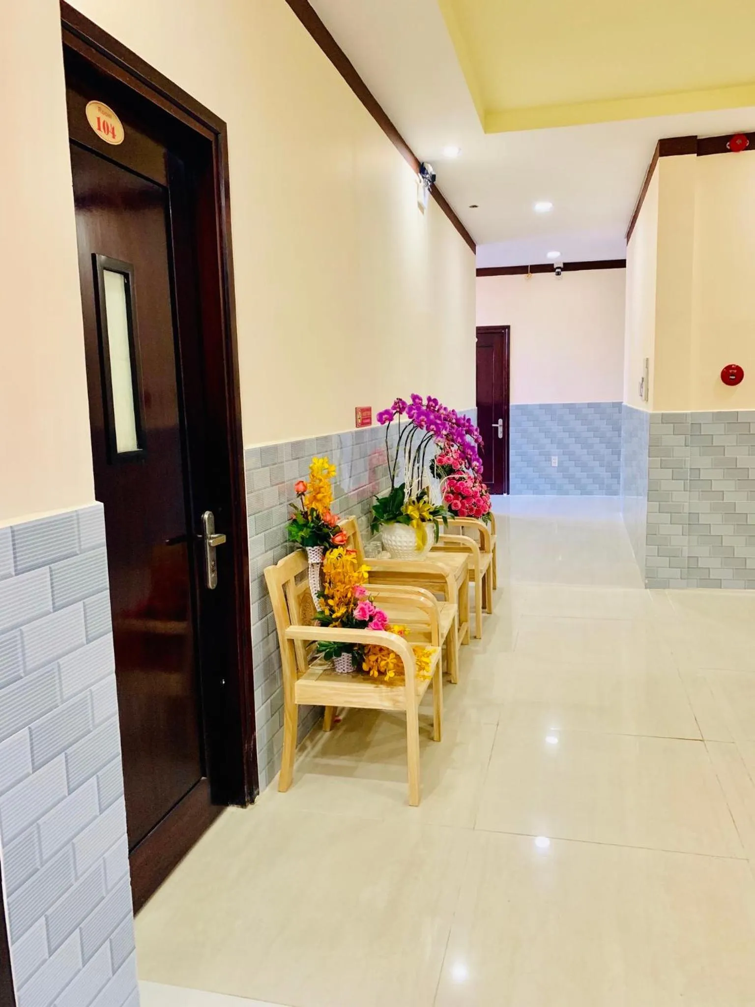 Seating area in Mekong Rose Hotel