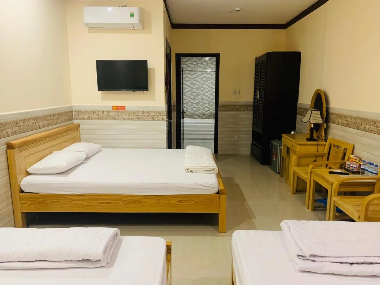 Bedroom, Bed in Mekong Rose Hotel