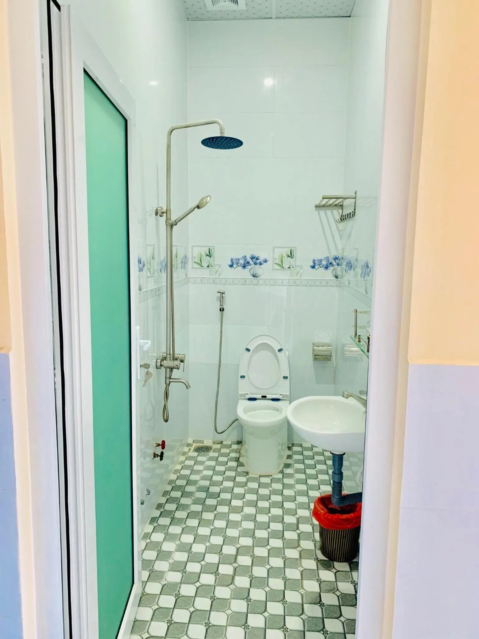 Toilet in Mekong Rose Hotel