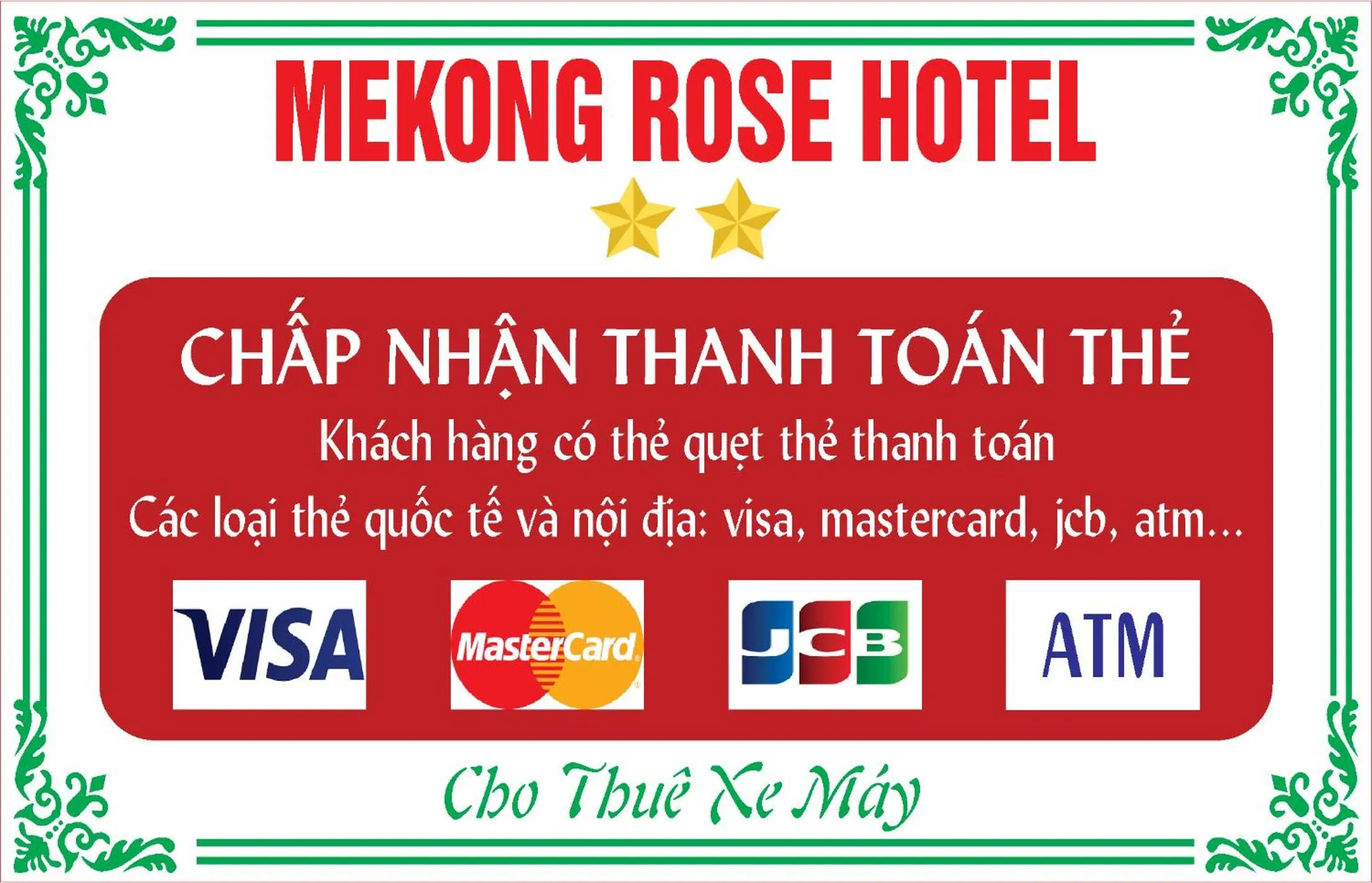 Property logo or sign in Mekong Rose Hotel