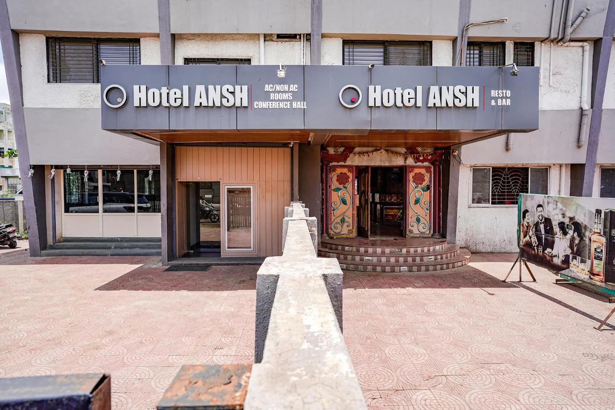 Facade/entrance in FabHotel Ansh
