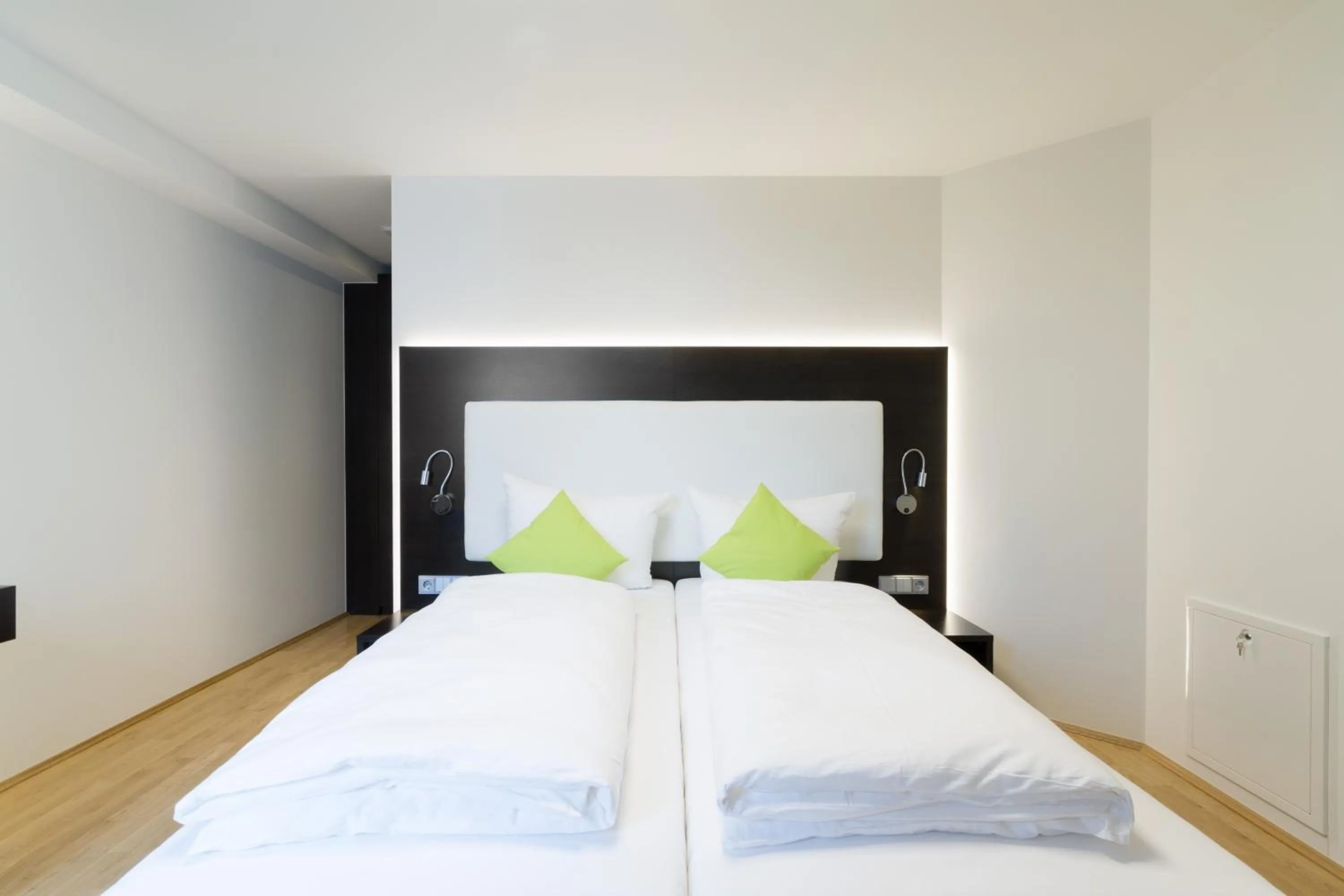 Bed in sevenDays Hotel BoardingHouse Mannheim