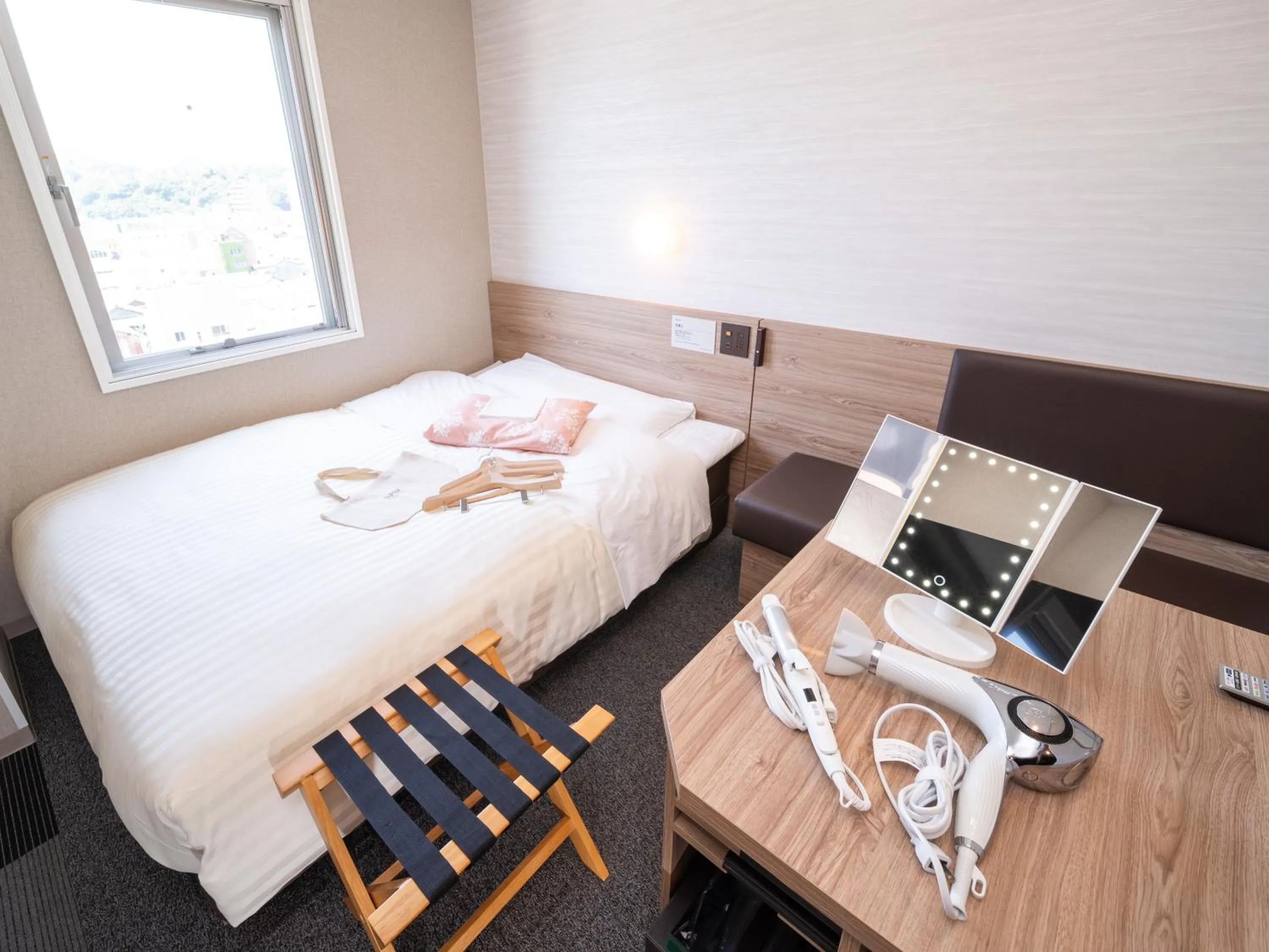 Photo of the whole room, Bed in Super Hotel Higashi-Maizuru