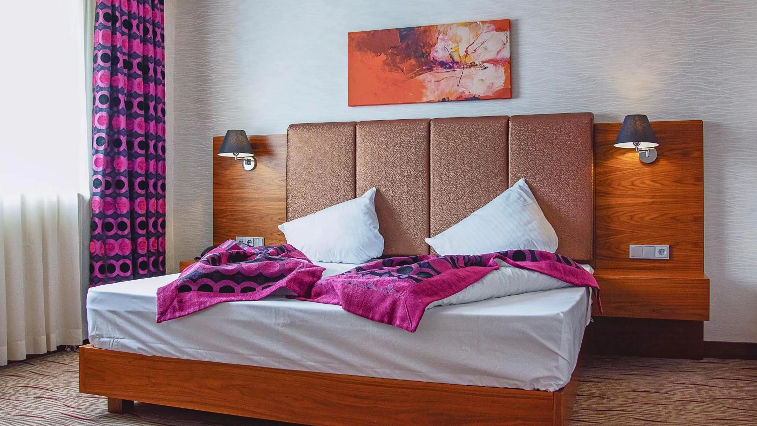 Photo of the whole room in Airport Global Hotel, Olive INN