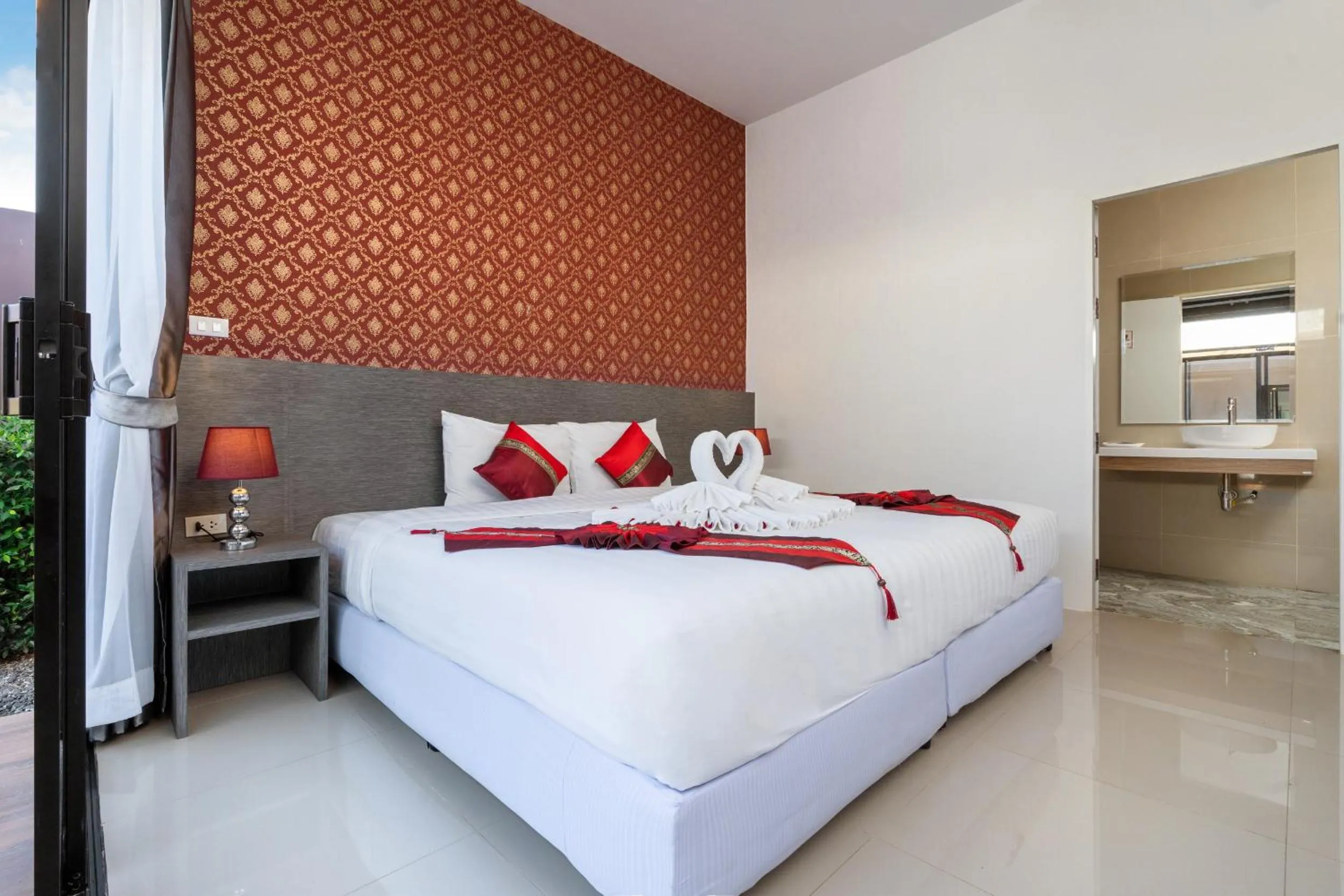 Property building, Bed in Thames Tara Private Pool Villa Rawai Phuket