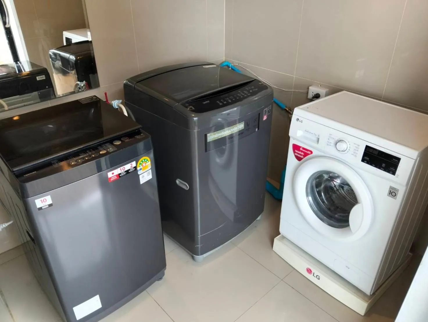 washing machine in Thames Tara Private Pool Villa Rawai Phuket